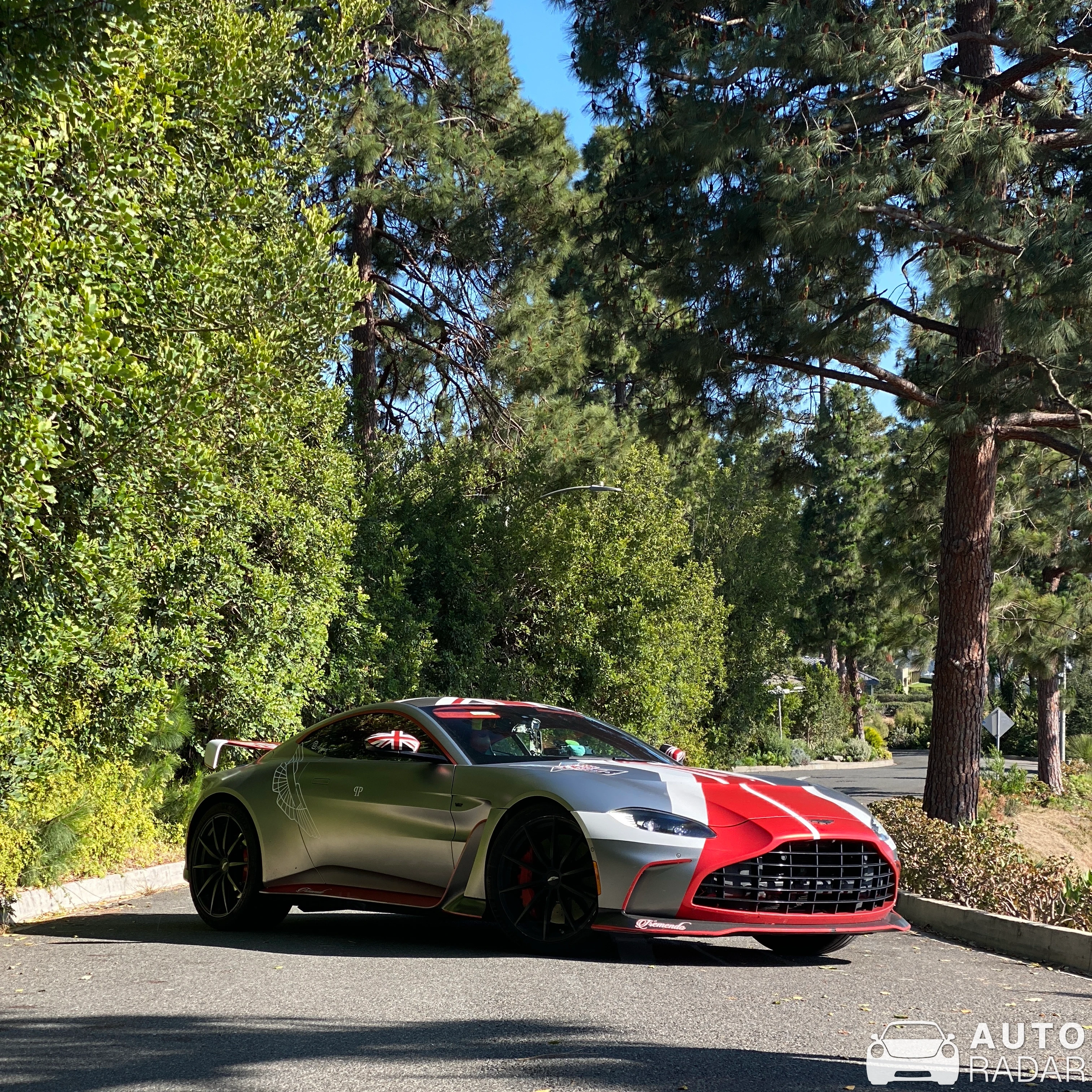 Aston Martin V12 Vantage 2023 spotted in Beverly Hills