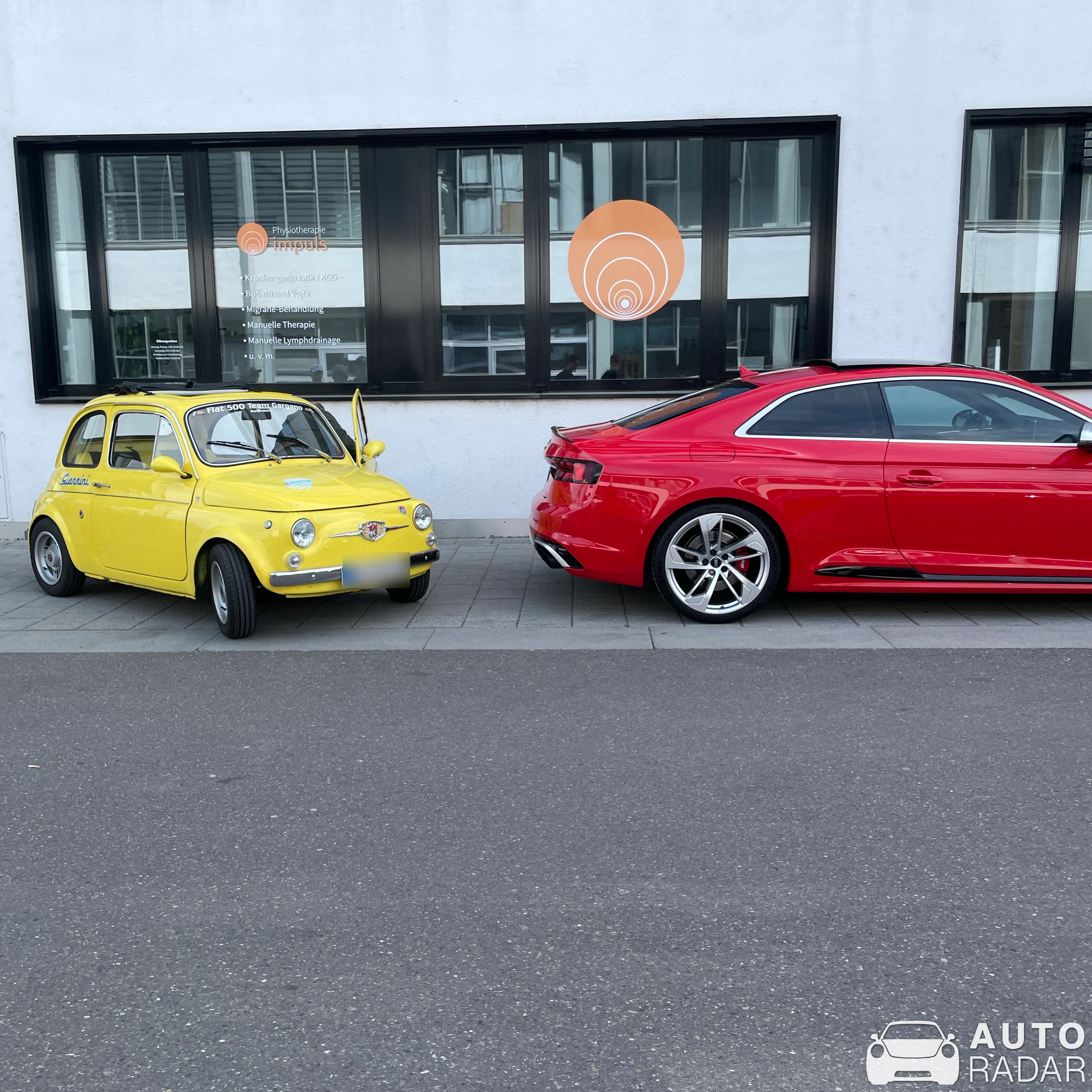 Fiat Abarth 595 Giannini spotted in Böblingen