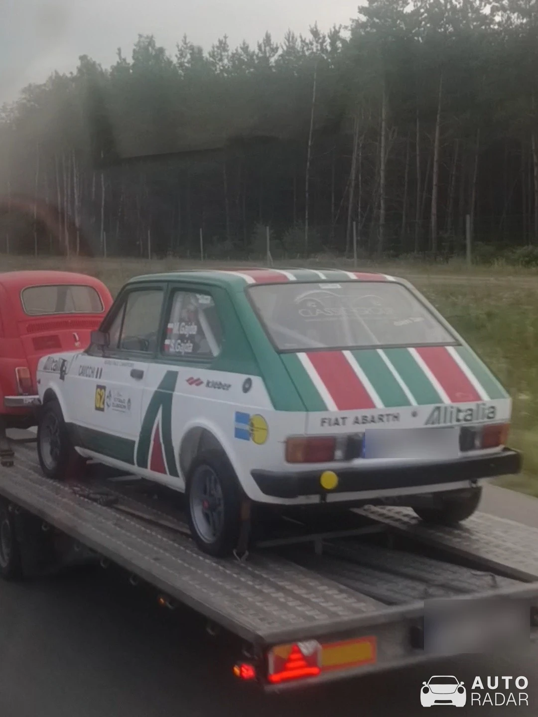 Fiat 127 Sport spotted in Uniszki Zawadzkie