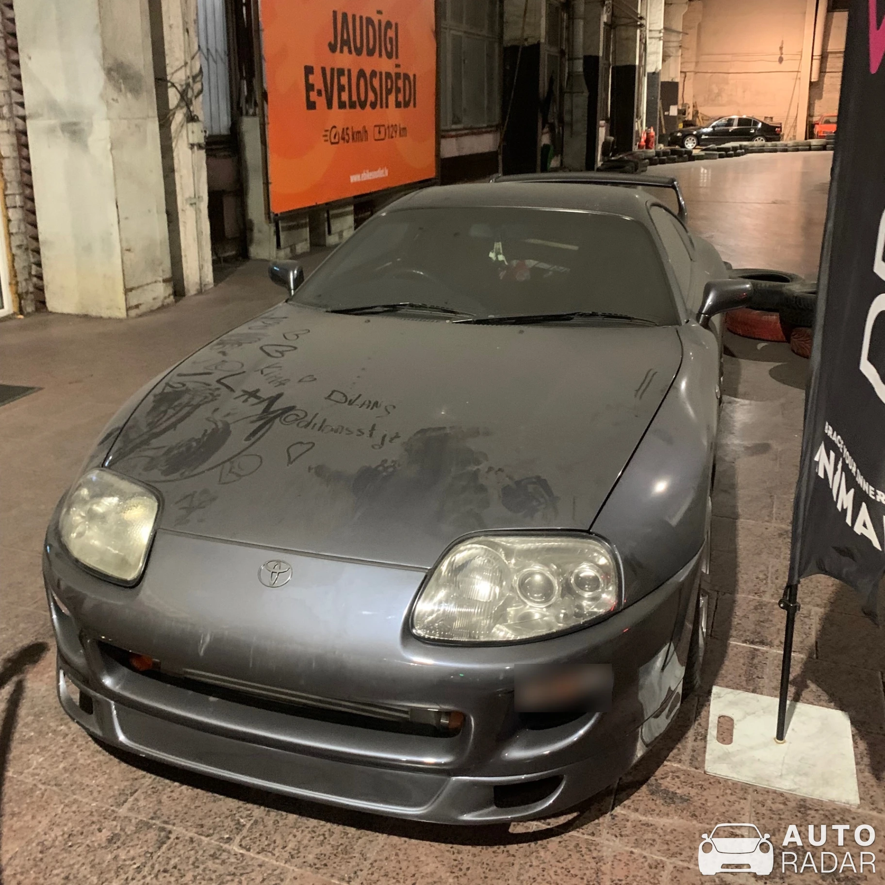 Toyota Supra A80 spotted in Rīga, Latvia