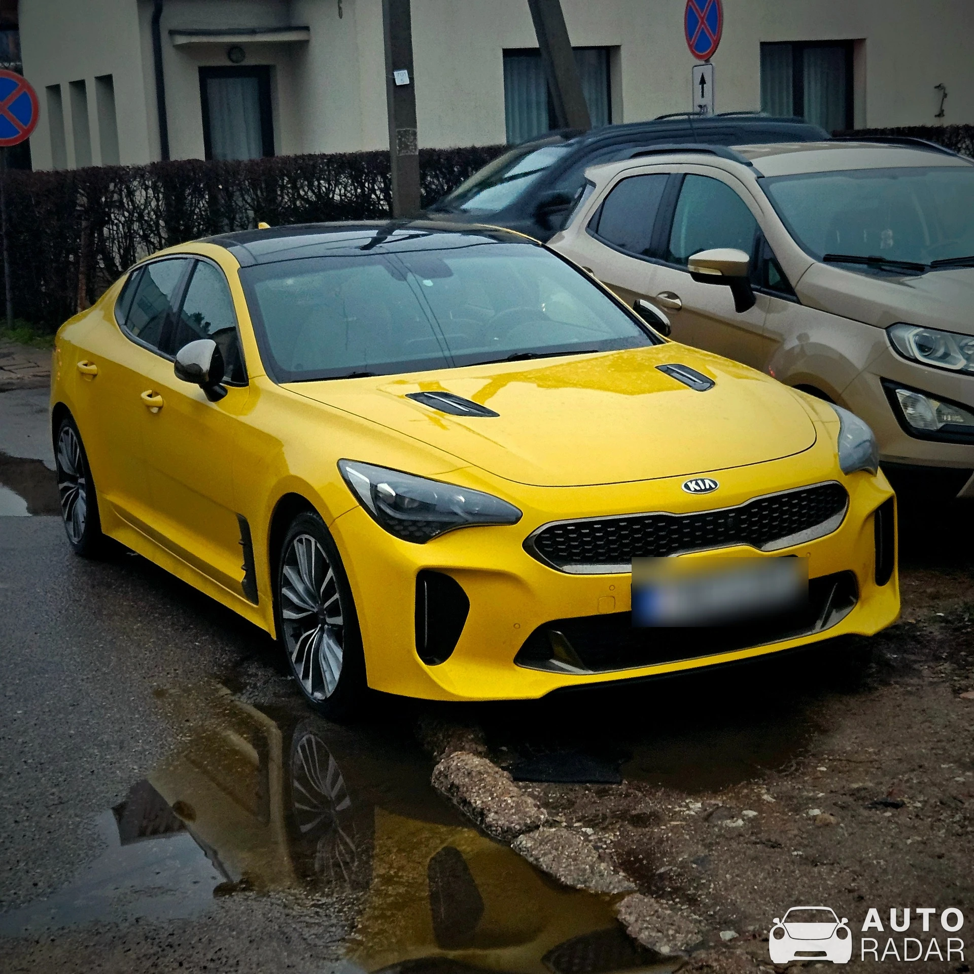 Kia Stinger spotted in Gargždai