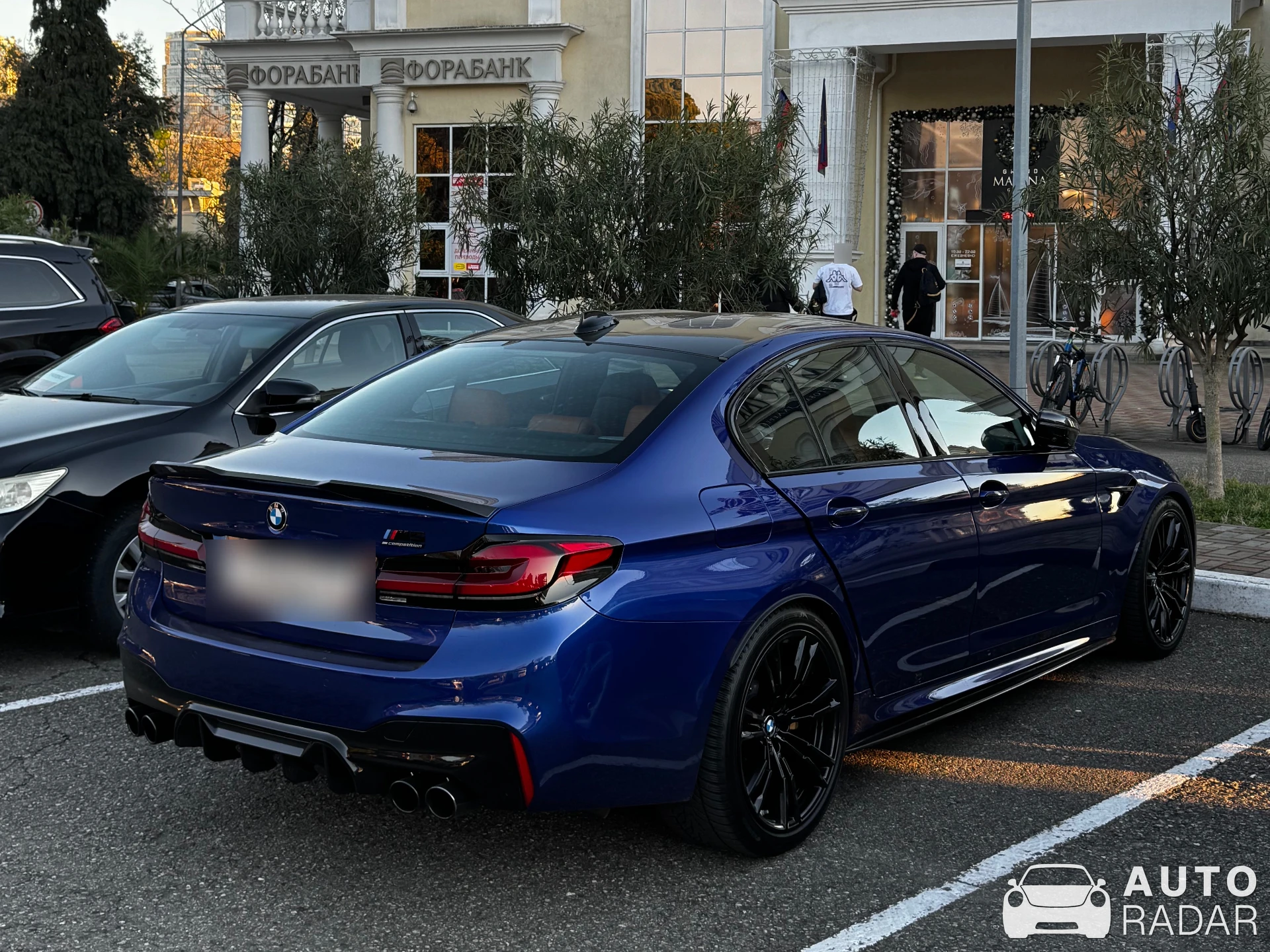BMW M5 F90 Competition spotted in Сочи, Россия