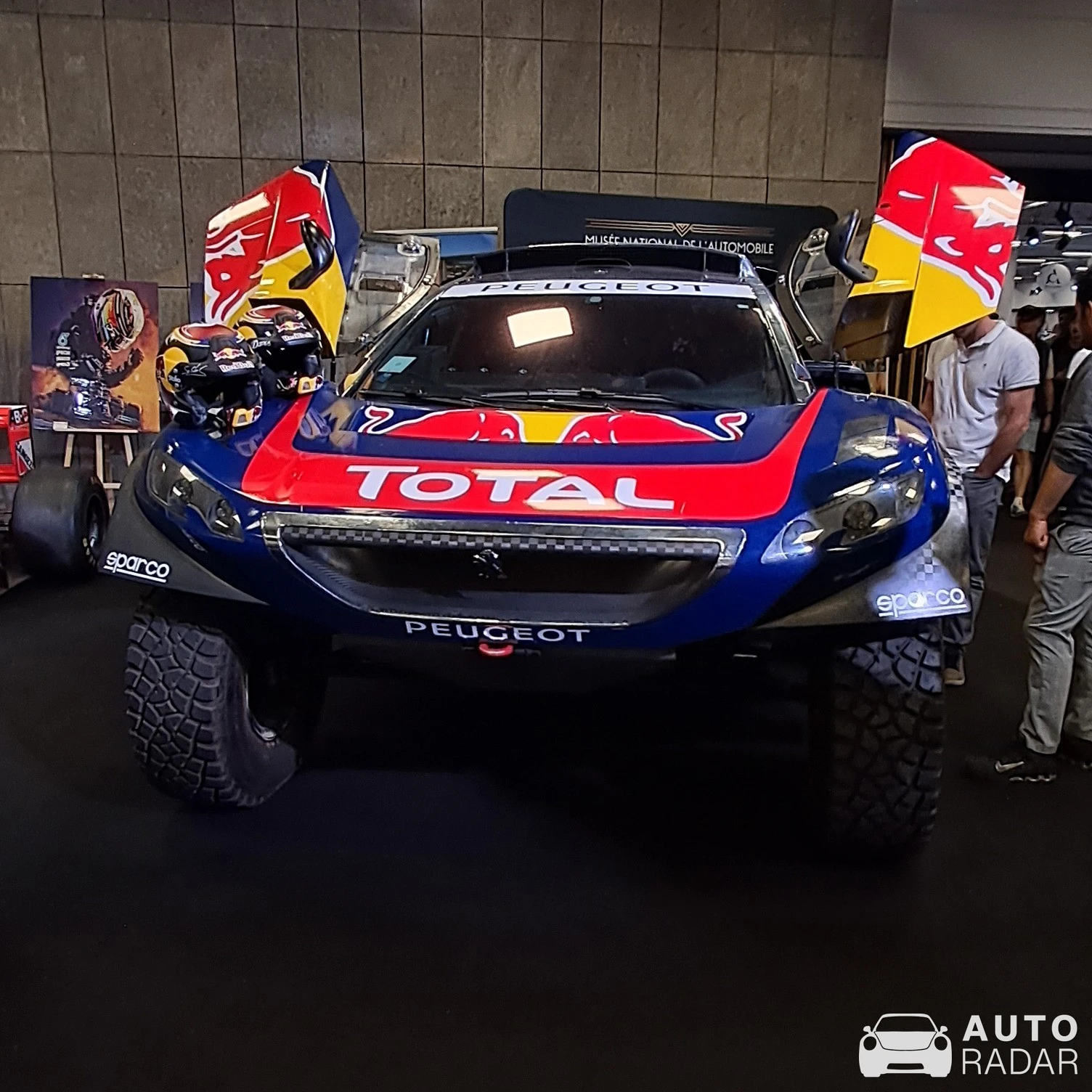 Peugeot 2008 DKR spotted in Monaco