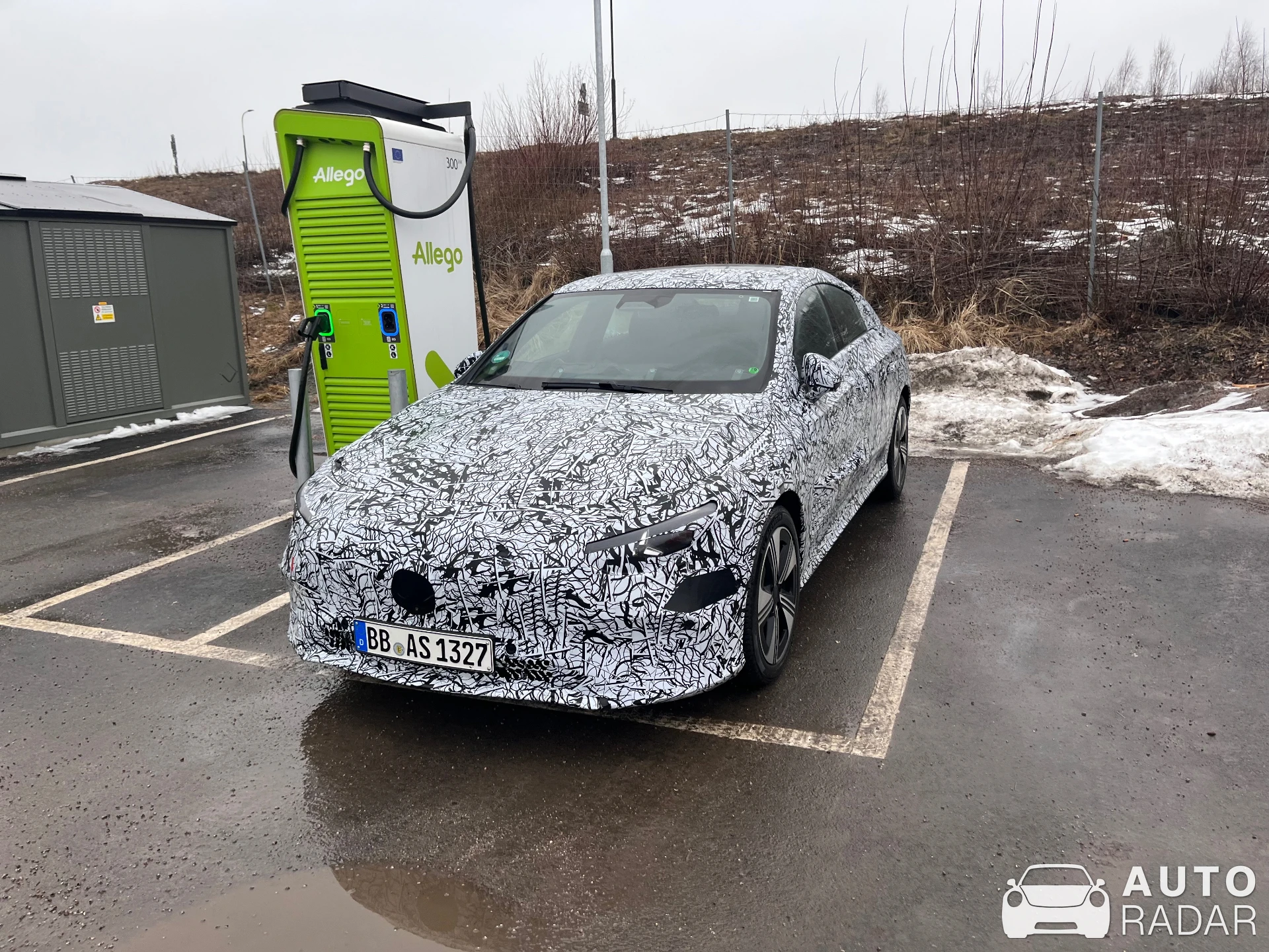 Mercedes-Benz CLA Klasse Concept spotted