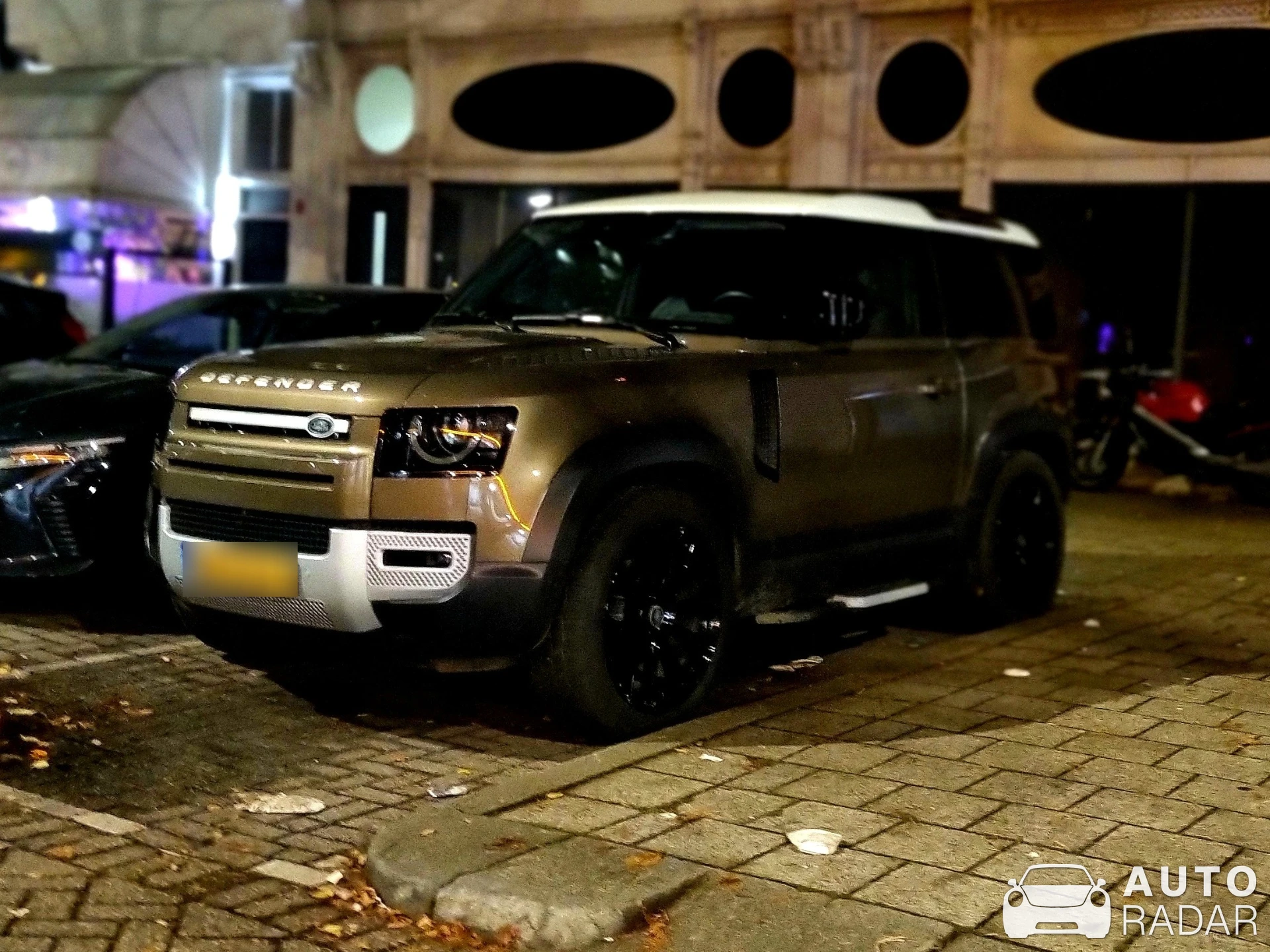Land Rover Defender 110 spotted in Rotterdam, Netherlands
