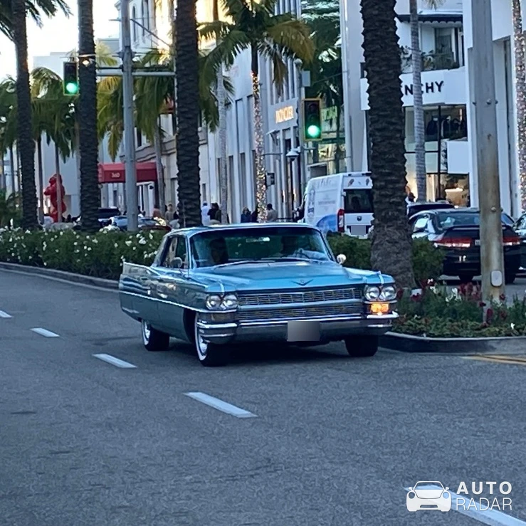 Cadillac Series 62 Coupé de Ville spotted in Beverly Hills