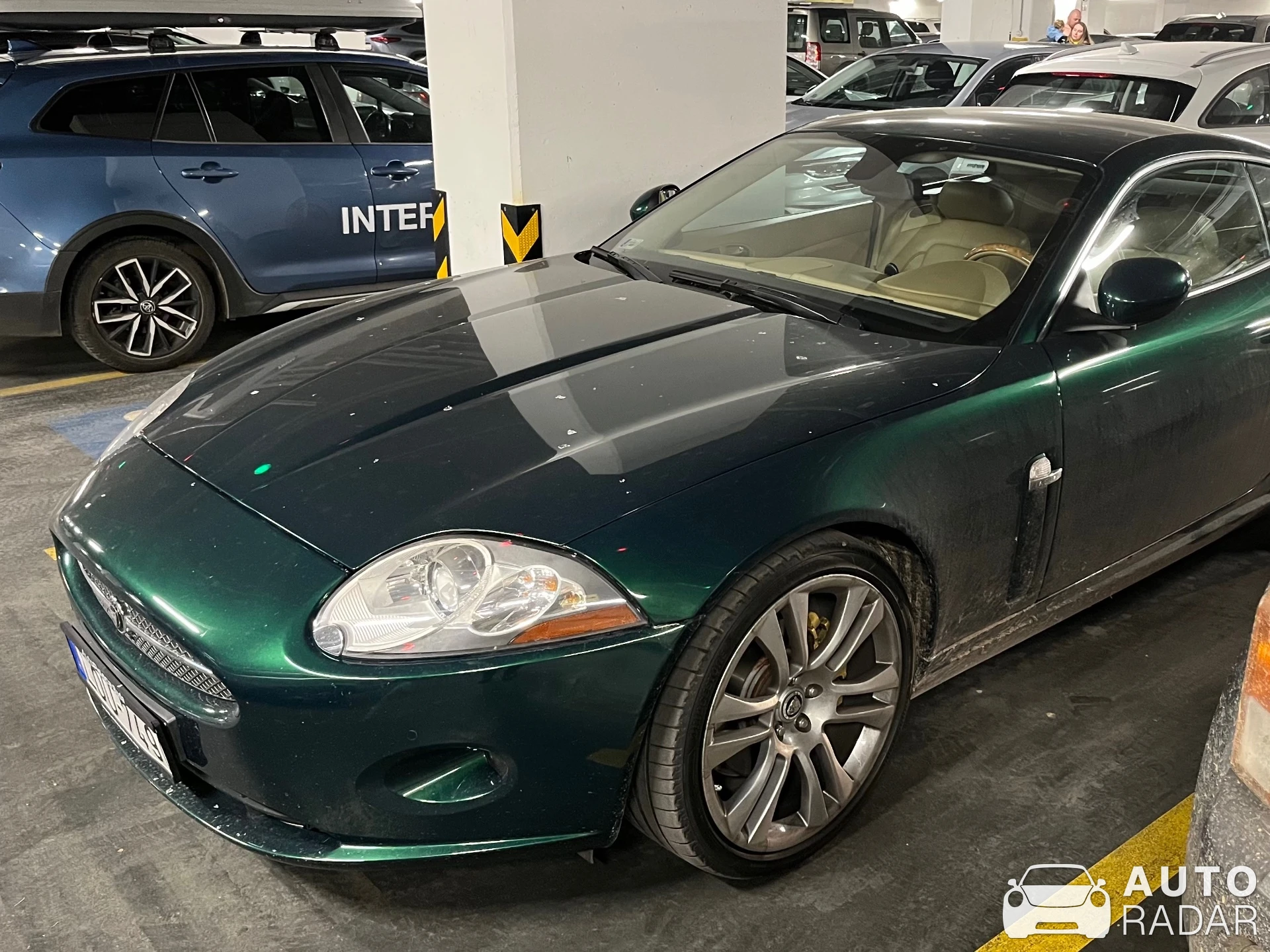 Jaguar XK150 spotted in Budapest, Magyarország