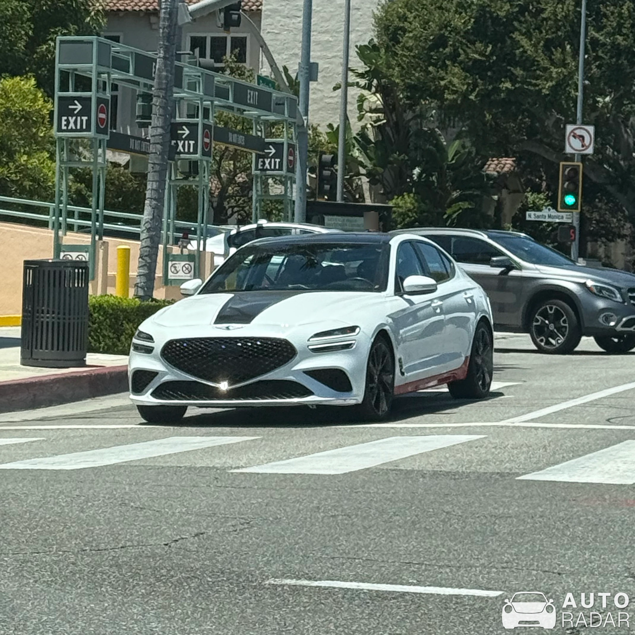 Genesis G70 spotted in Beverly Hills, United States