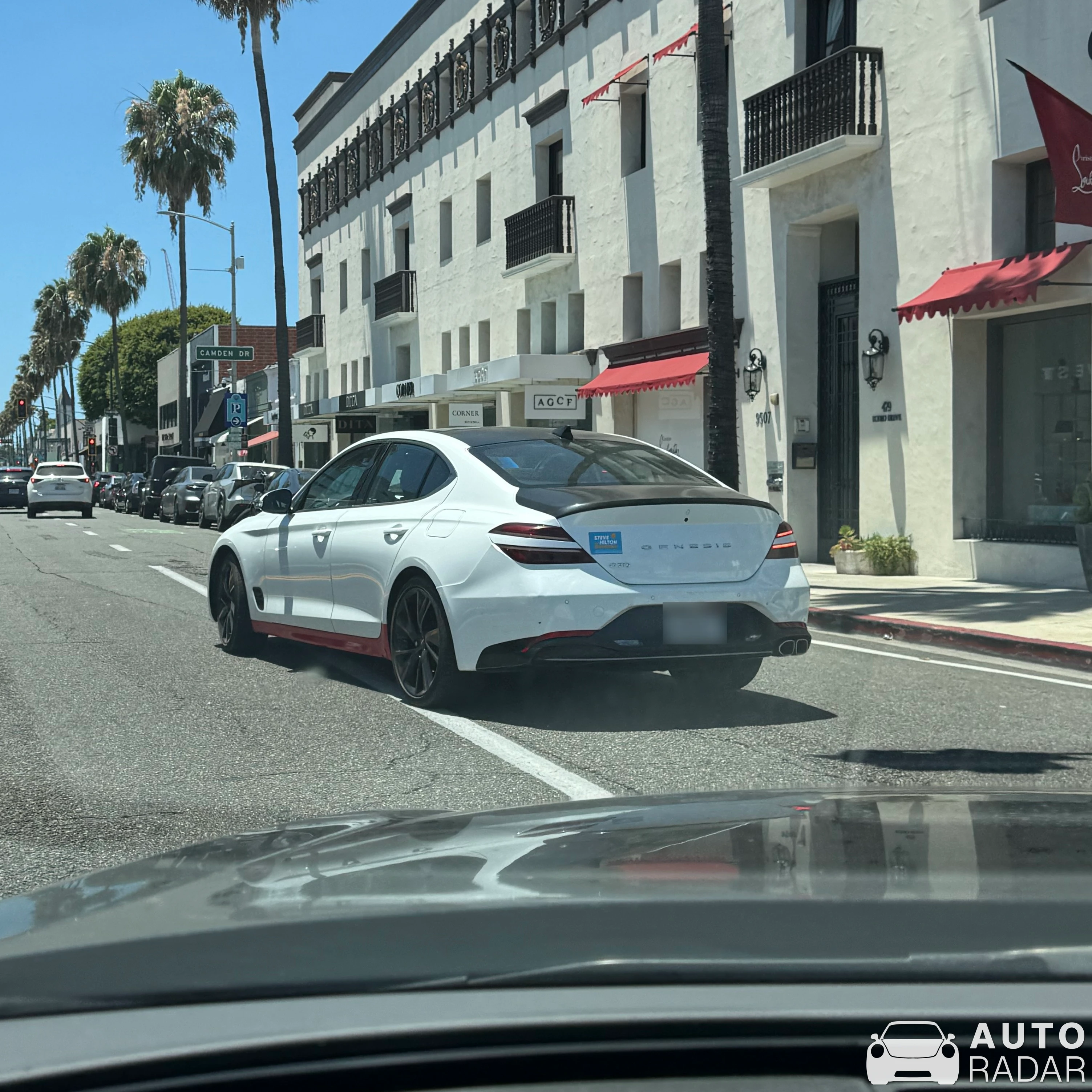 Genesis G70 spotted in Beverly Hills