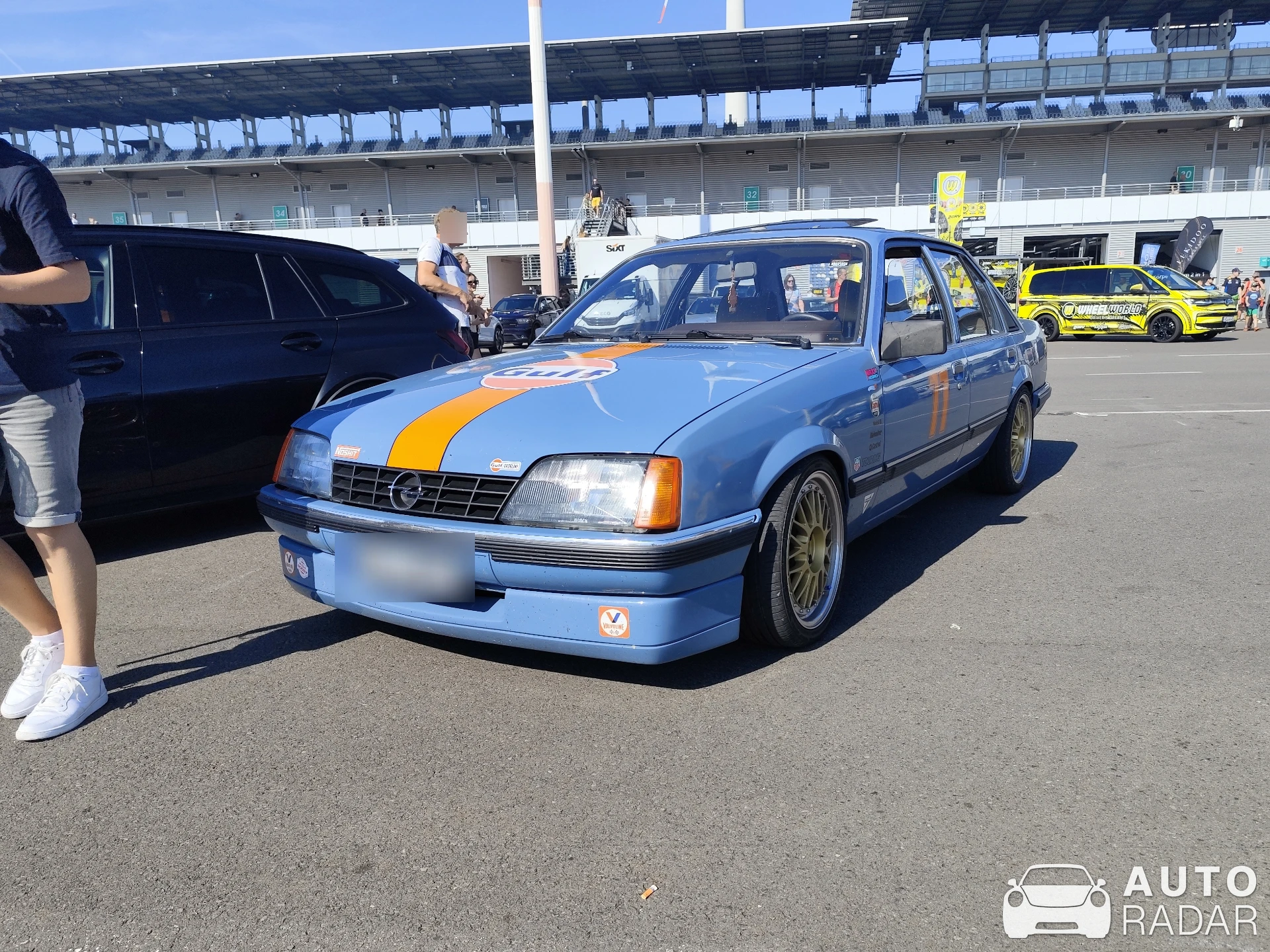 Opel Rekord D spotted in Schipkau