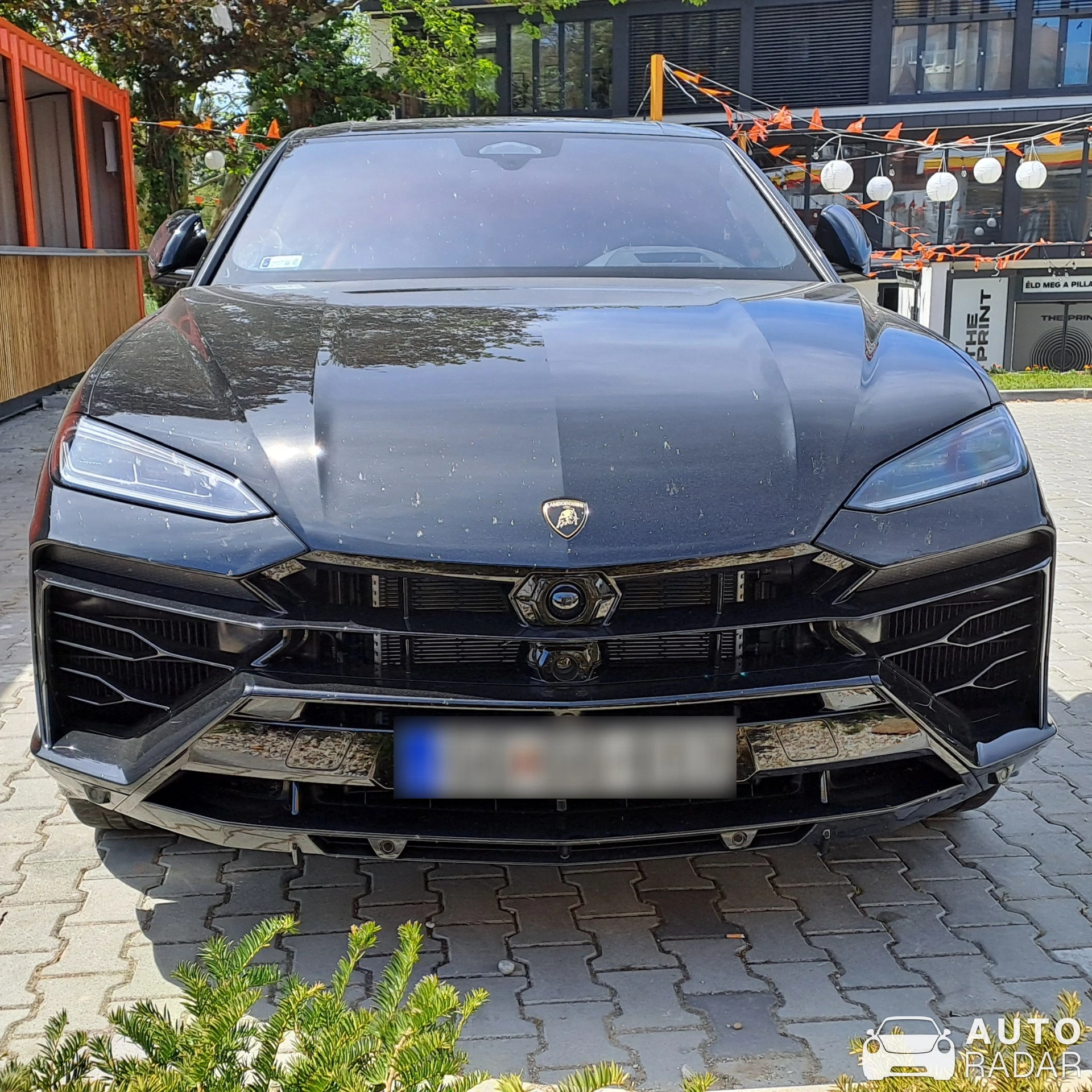 Lamborghini Urus SE spotted in Szombathely