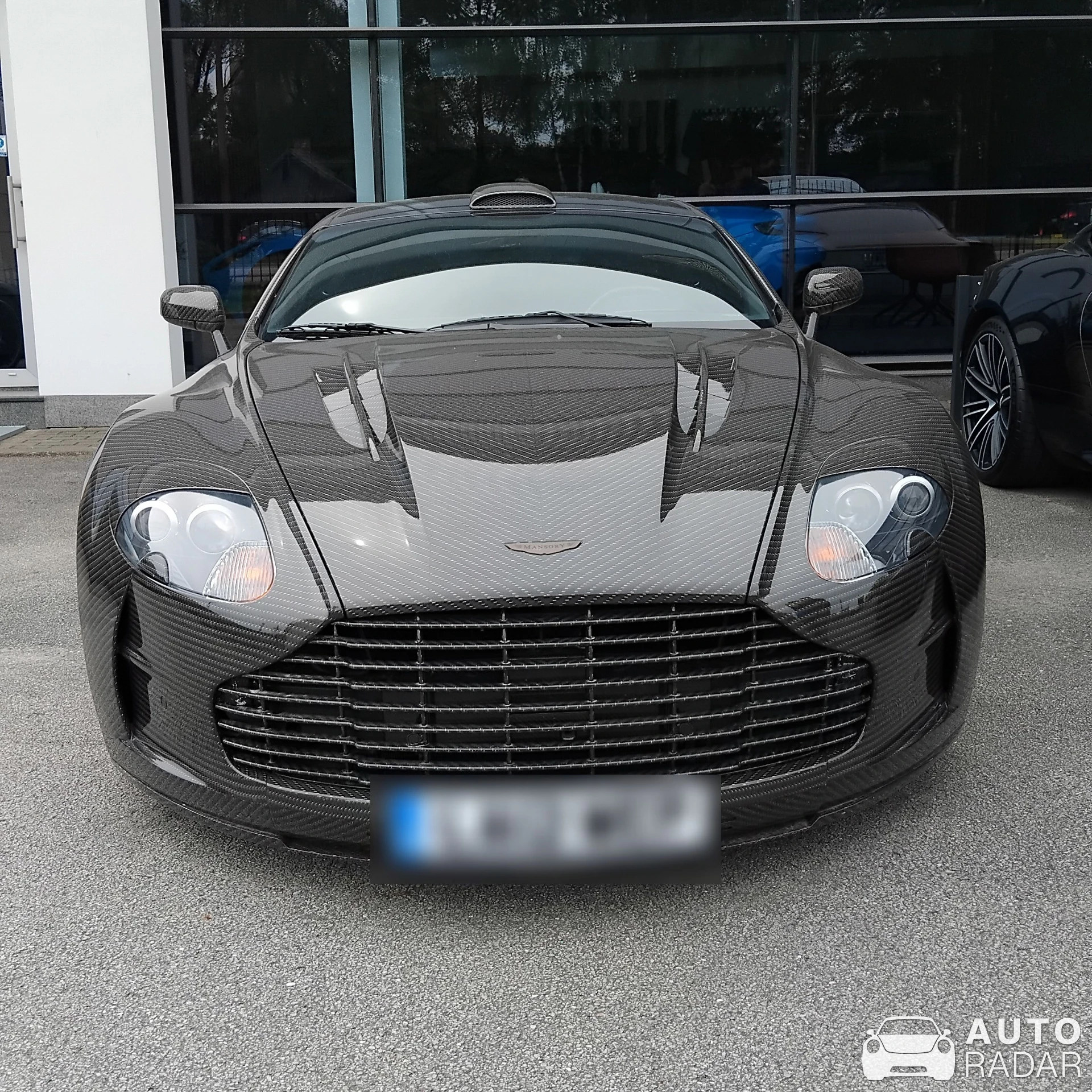 Aston Martin DB 11 Mansory Cyrus spotted in Rīga, Latvia