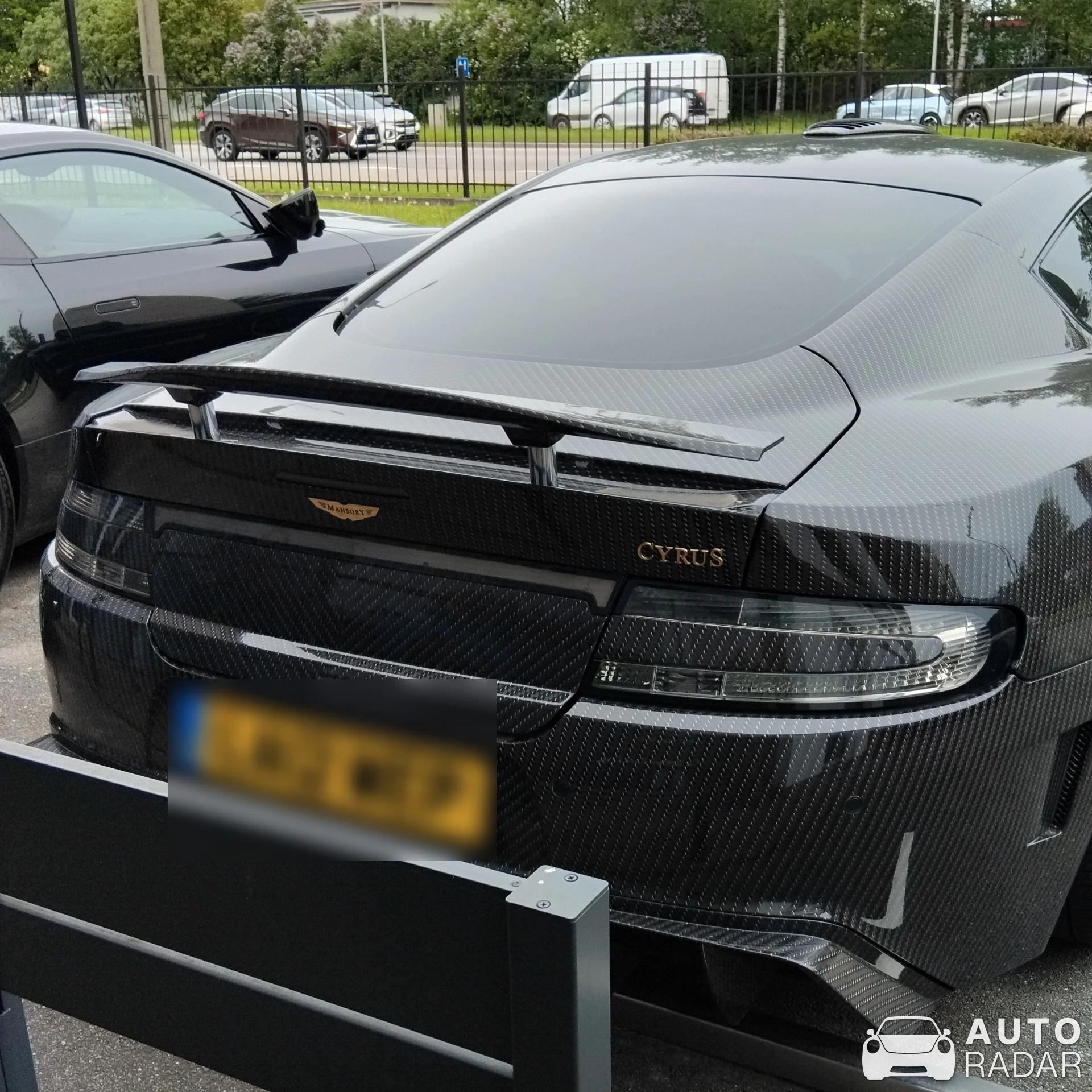 Aston Martin DB 11 Mansory Cyrus spotted in Rīga