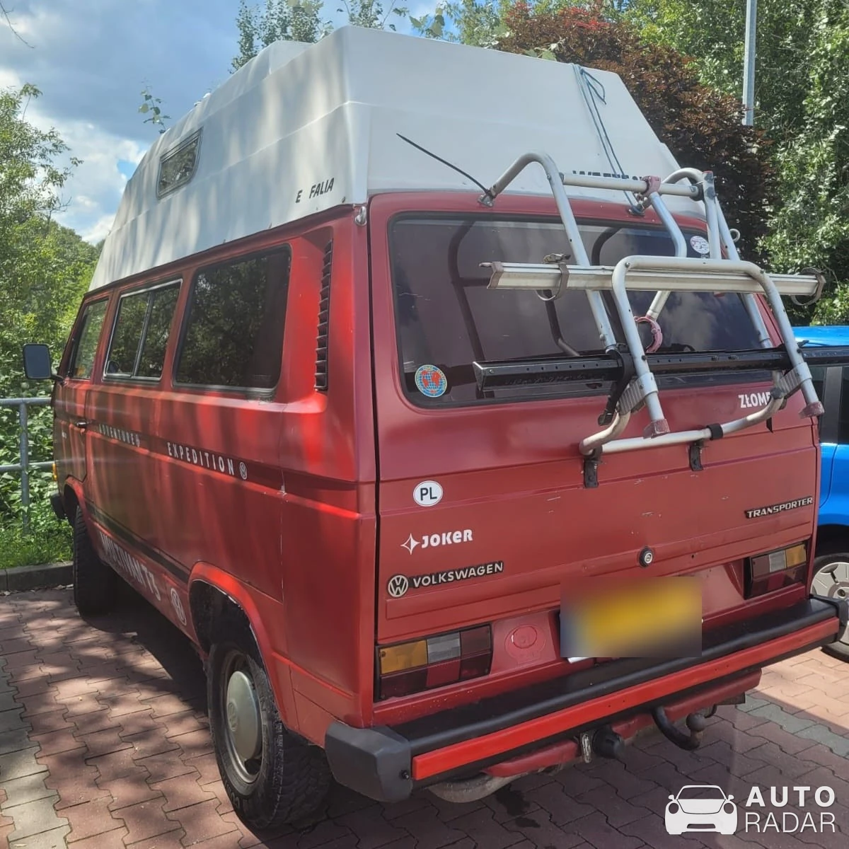 Volkswagen T3 Westfalia spotted in Sochaczew