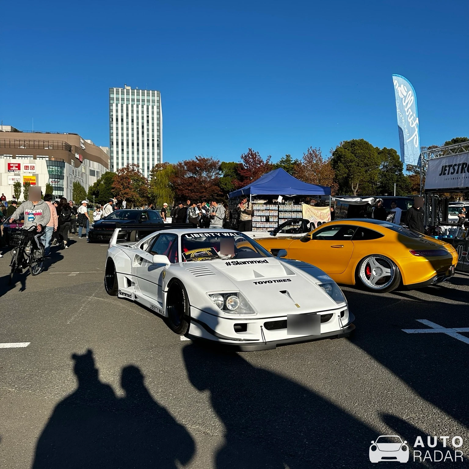 LB-Works Ferrari F40 spotted in Minato City