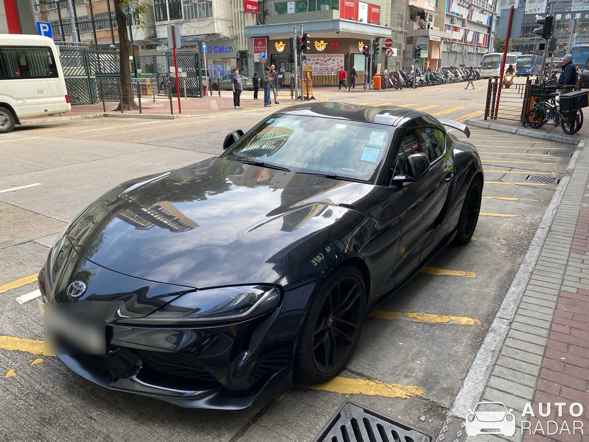 Toyota GR Supra A90 spotted in Kowloon, Hong Kong