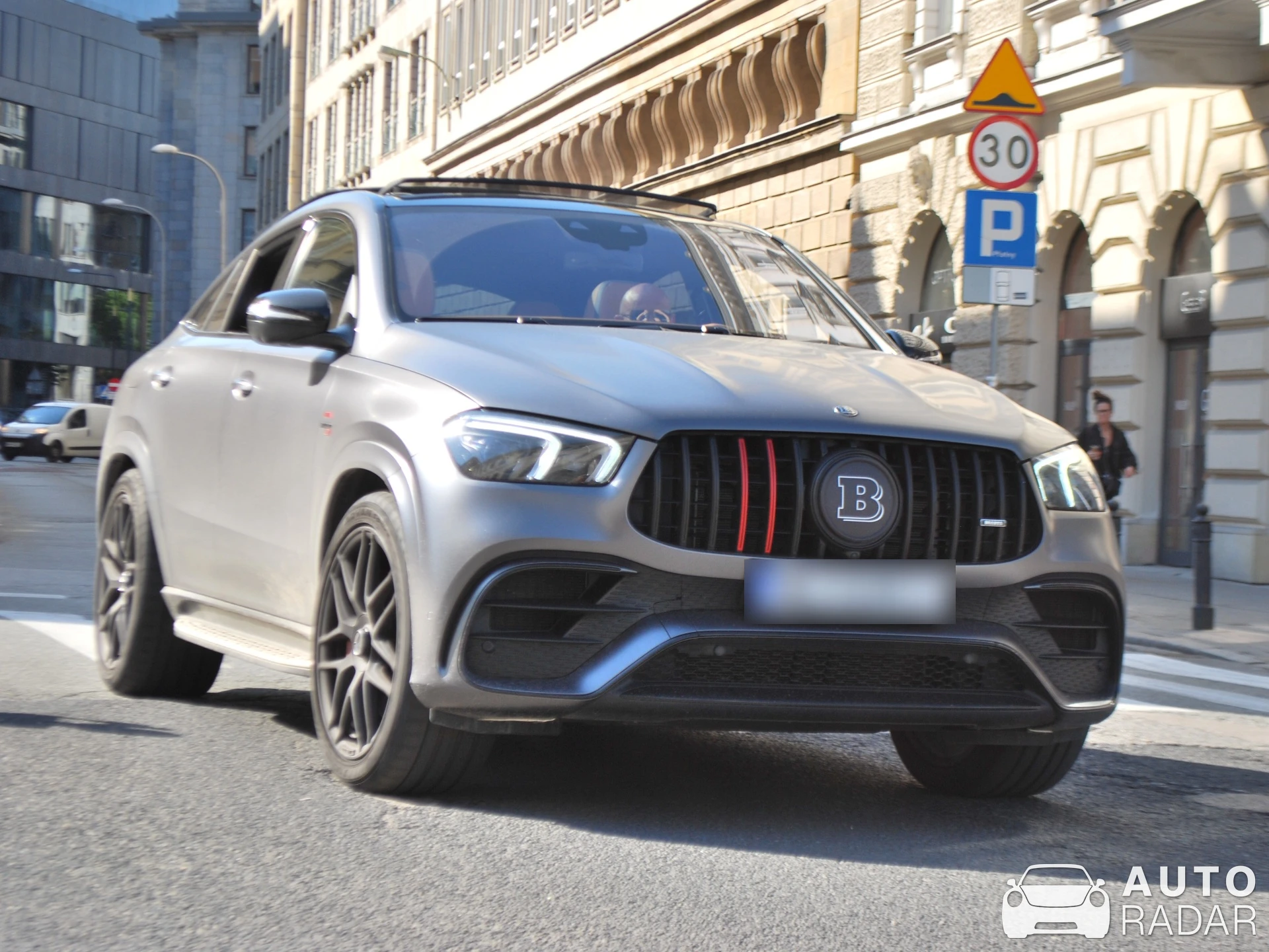 Mercedes-AMG Brabus GLE B40S-800 C167 spotted in Warszawa, Poland