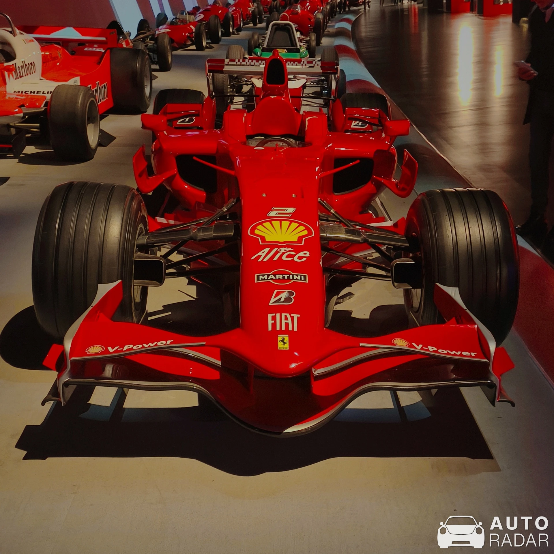 Ferrari F2008 spotted in Torino
