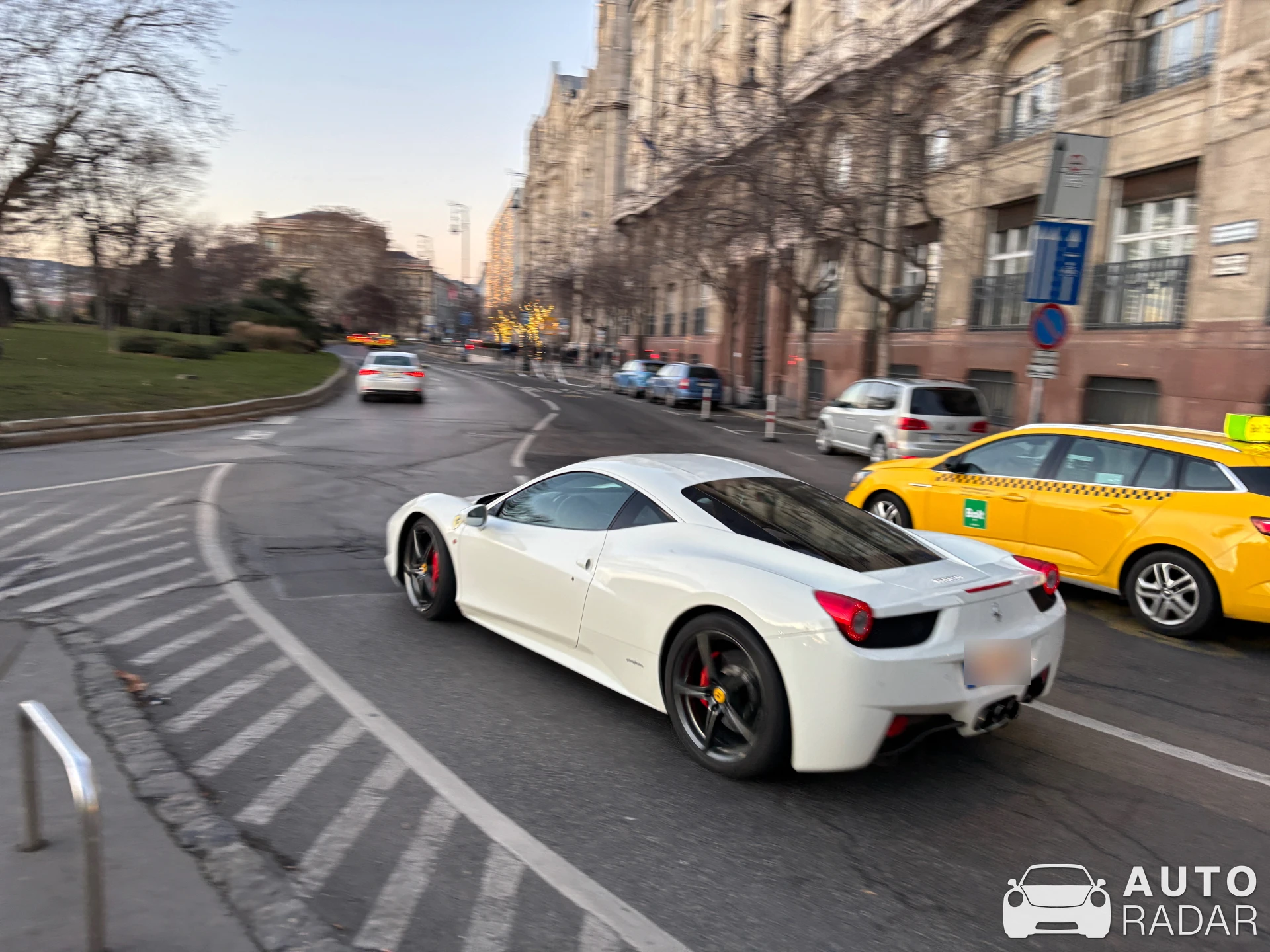 Ferrari 458 Italia spotted in Budapest, Hungary