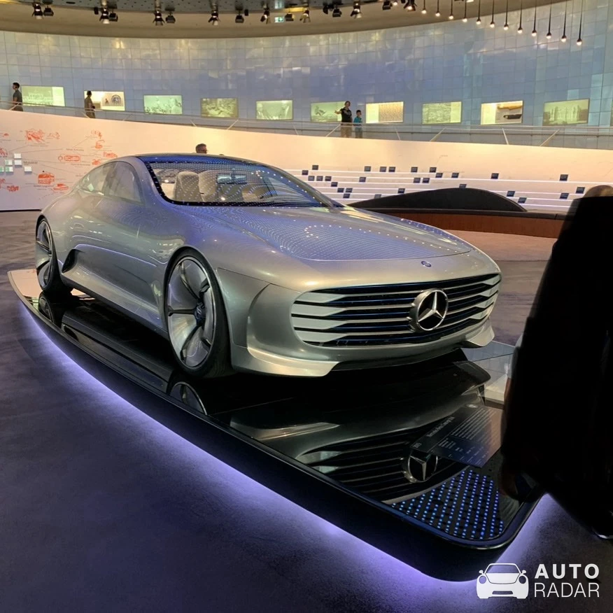 Mercedes-Benz Vision EQXX spotted