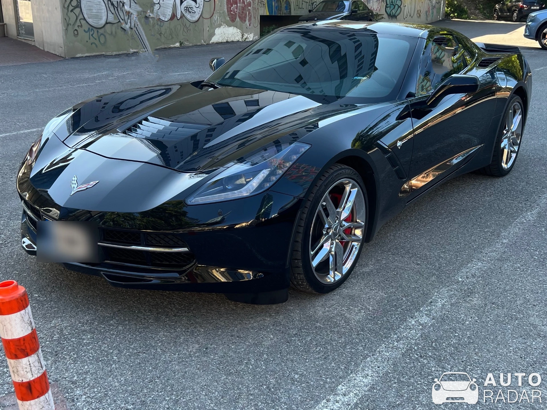 Chevrolet Corvette C7 spotted in Tallinn, Estonia