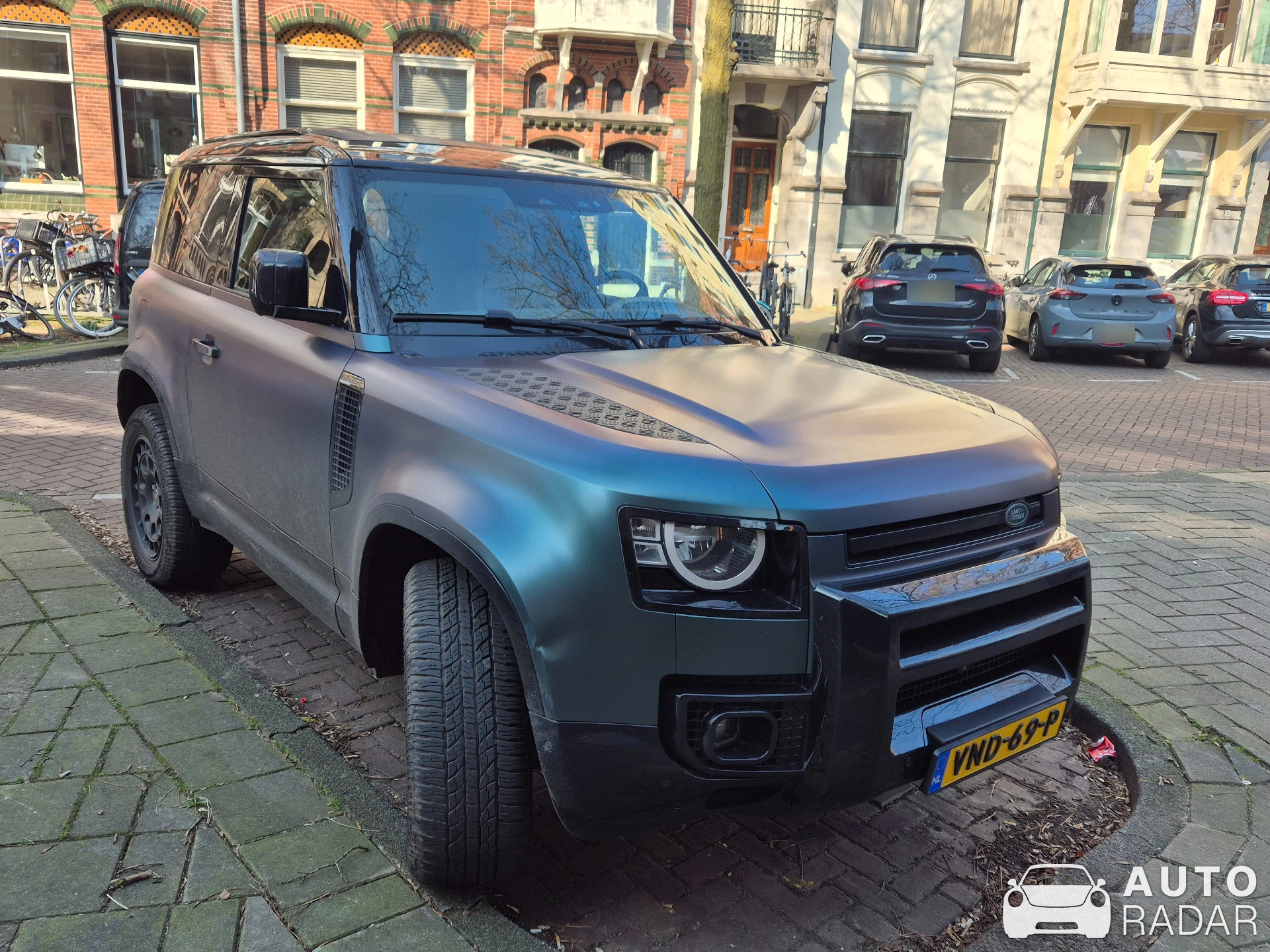 Land Rover Defender Octa spotted in Amsterdam