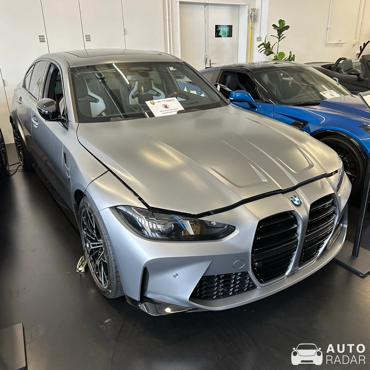 BMW M3 G80 Sedan Competition spotted in Wetzikon, Schweiz