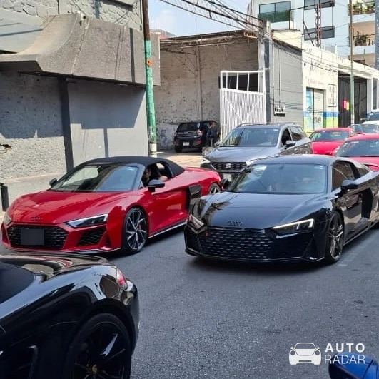 Audi R8 Type 4S spotted in Cuernavaca