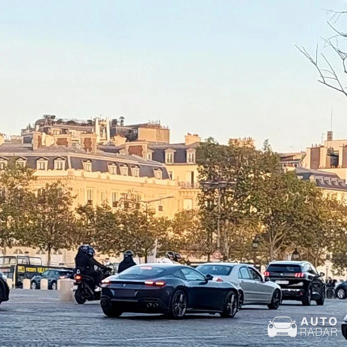 Ferrari Roma spotted in Paris, France
