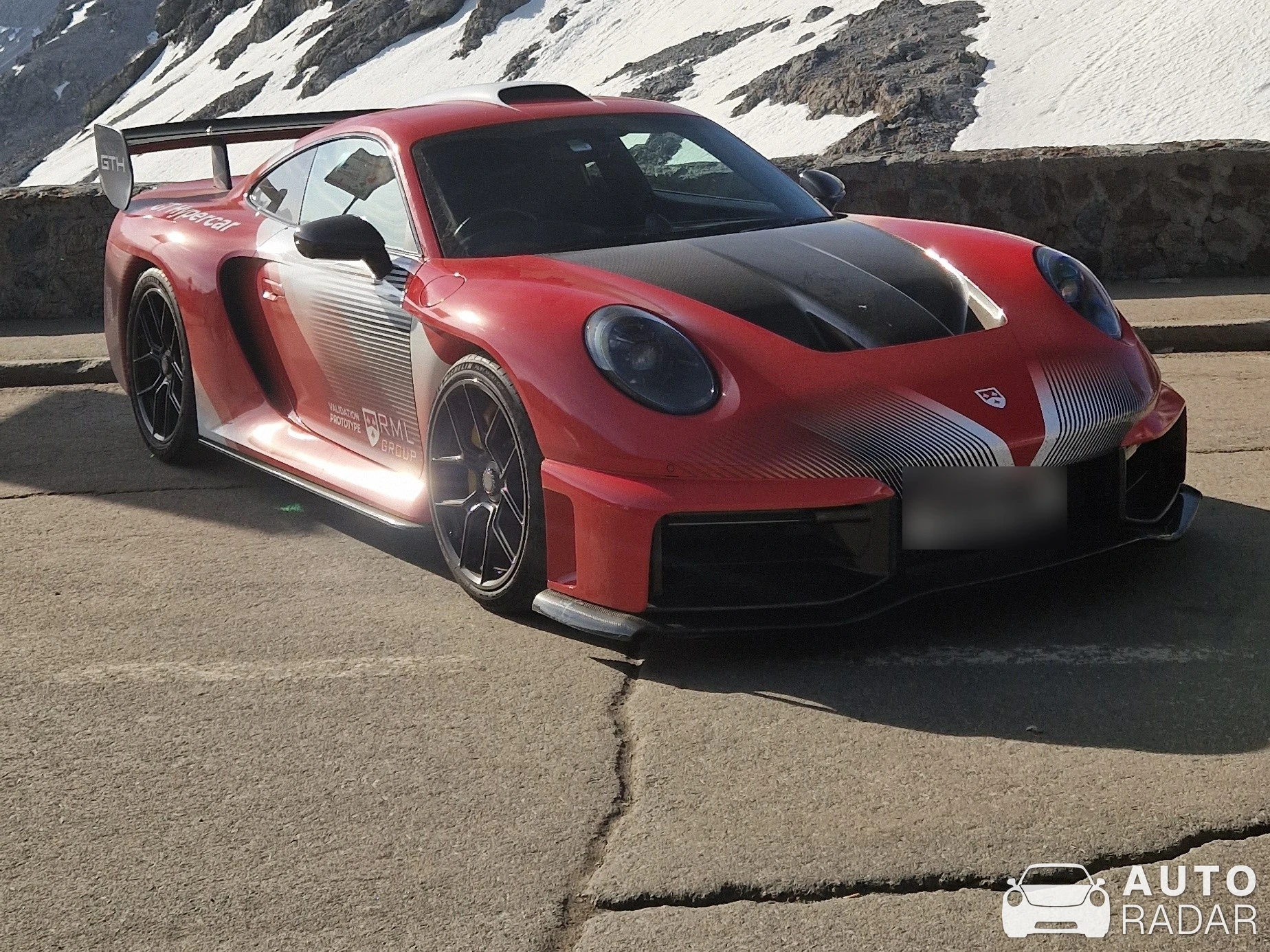 RML Short Wheelbase spotted in Stelvio