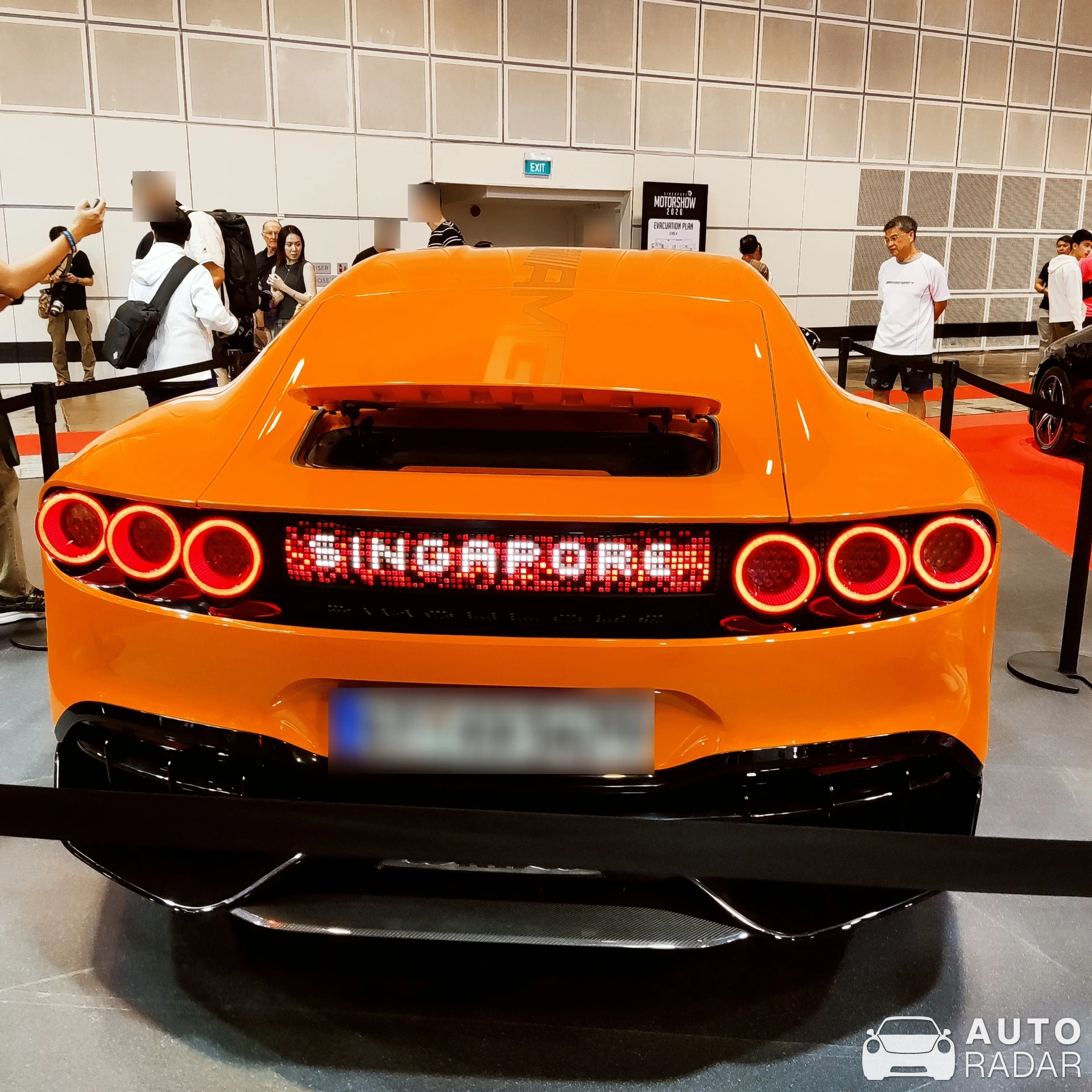 Mercedes-AMG Concept GTXX spotted in Singapore, Singapore
