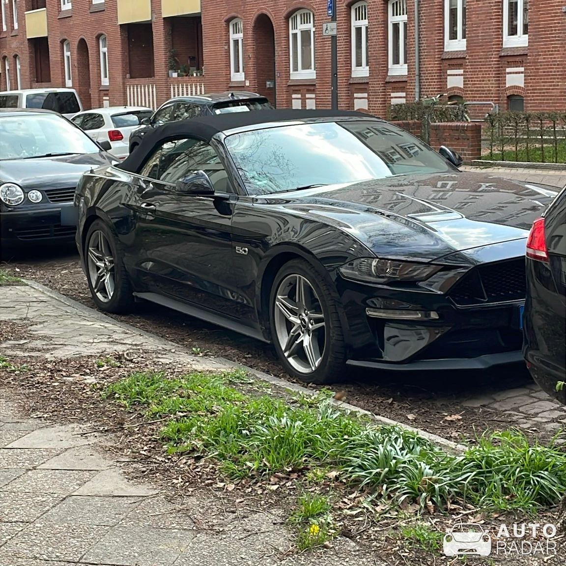 Ford Mustang GT Convertible spotted in Kiel