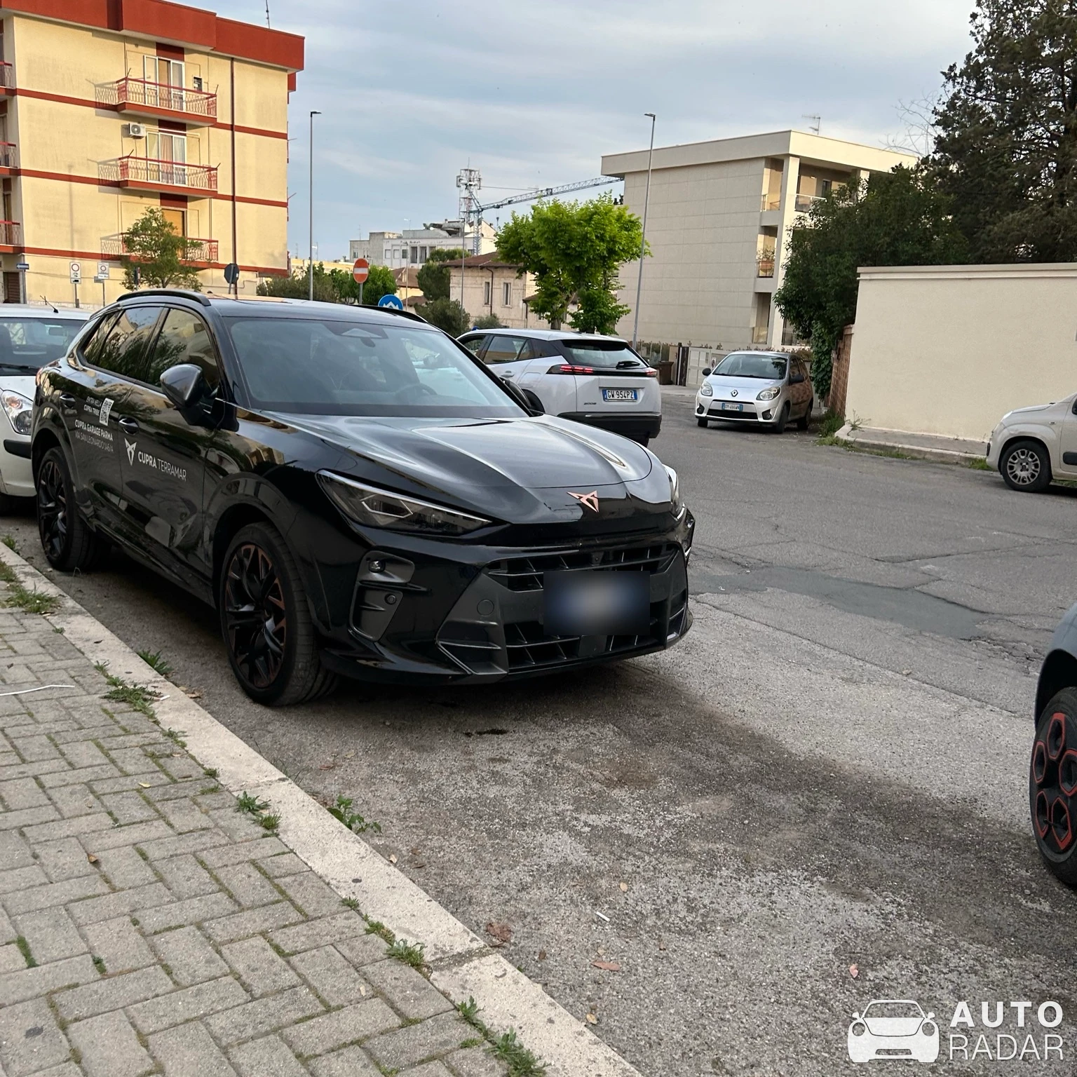 CUPRA Terramar spotted in Matera
