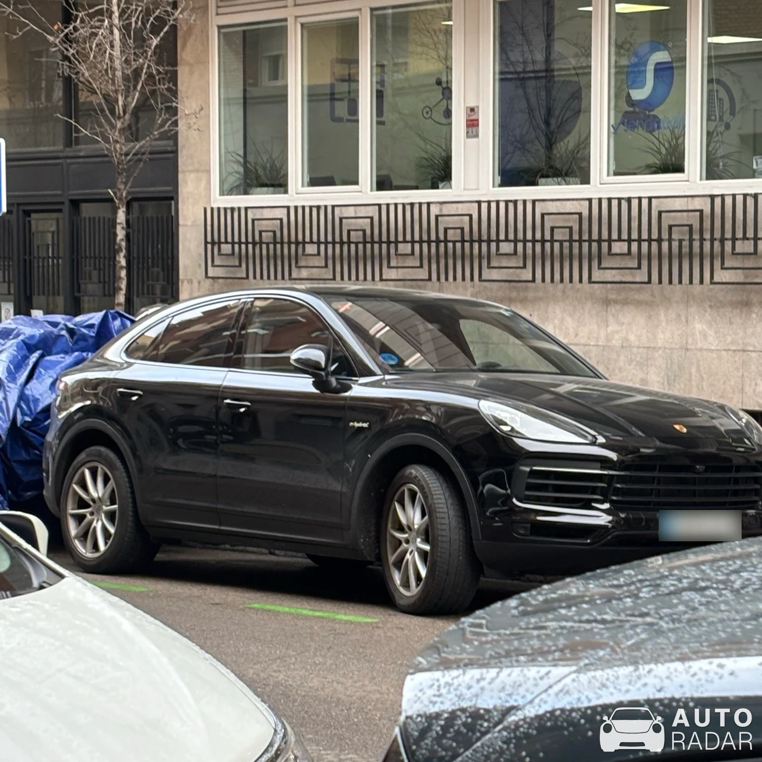 Porsche Cayenne Coupé S spotted in Madrid, España