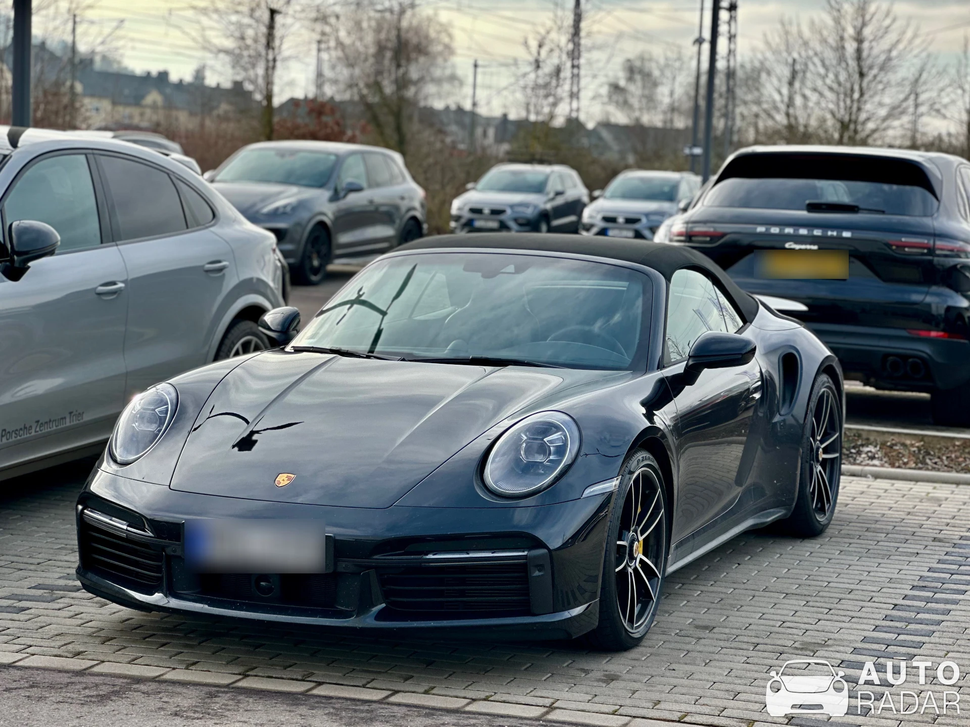 Porsche 992 Turbo S Cabriolet MkI spotted in Trier, Germany