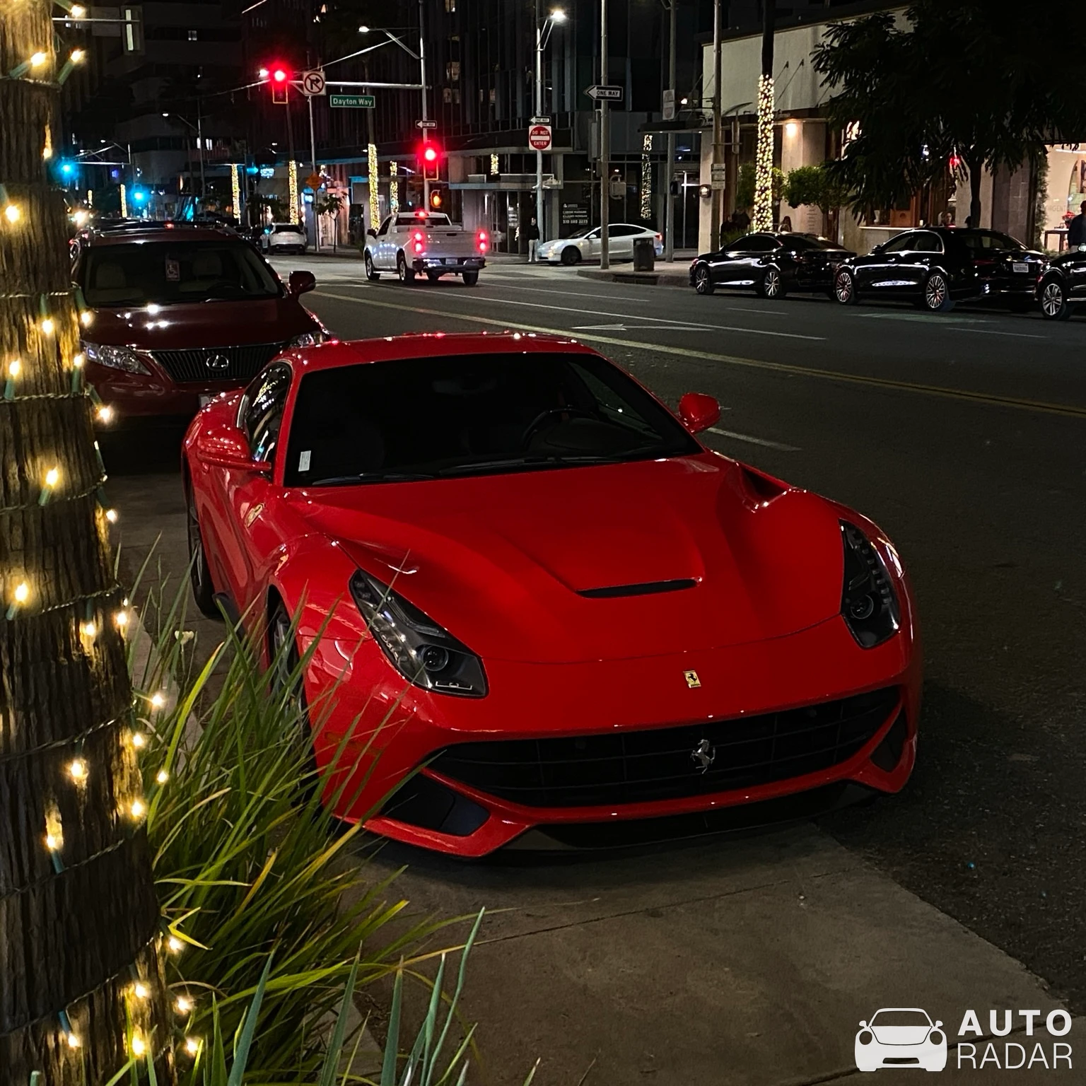 Ferrari F12berlinetta spotted in Beverly Hills, United States