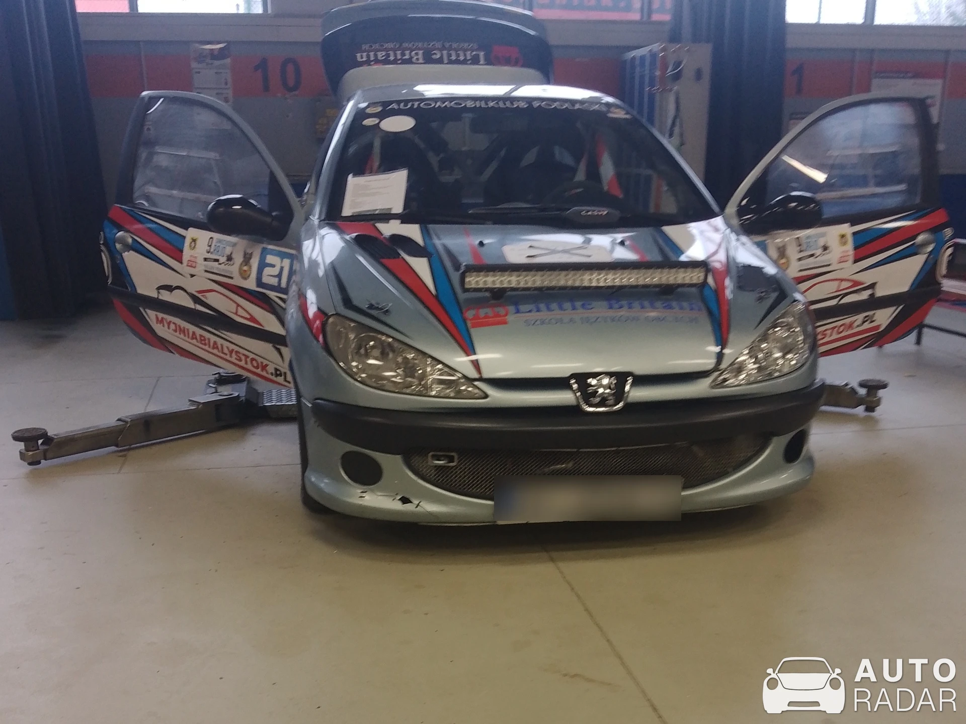 Peugeot 206 GTI spotted in Białystok