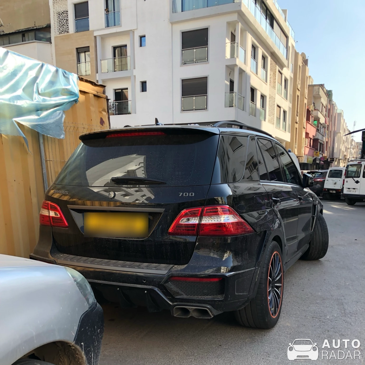 Mercedes-Benz Brabus ML 700 Widestar spotted in Casablanca