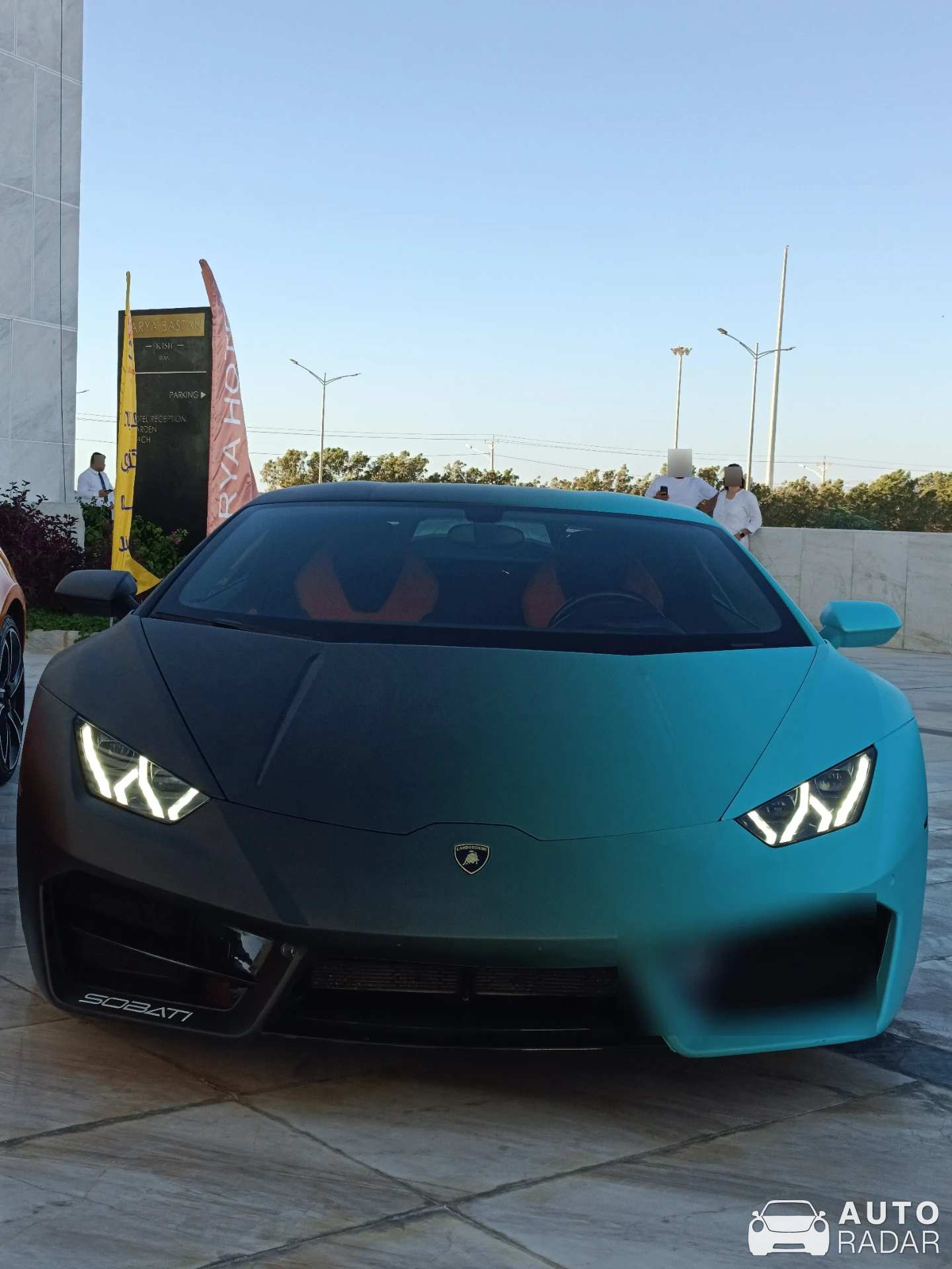 Lamborghini Huracán LP610-4 spotted in Kish, Iran