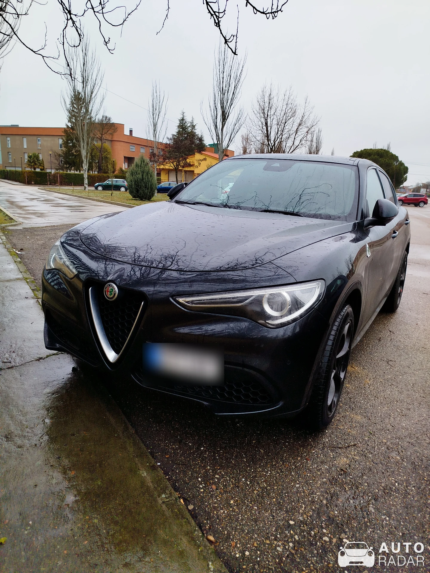 Alfa Romeo Stelvio spotted in Villalón de Campos, Spain