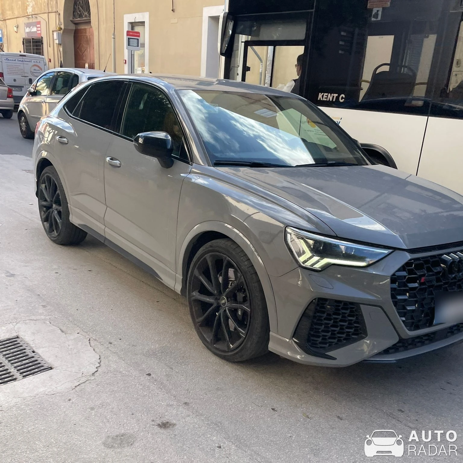 Audi RS Q3 spotted in Marsala, Italy