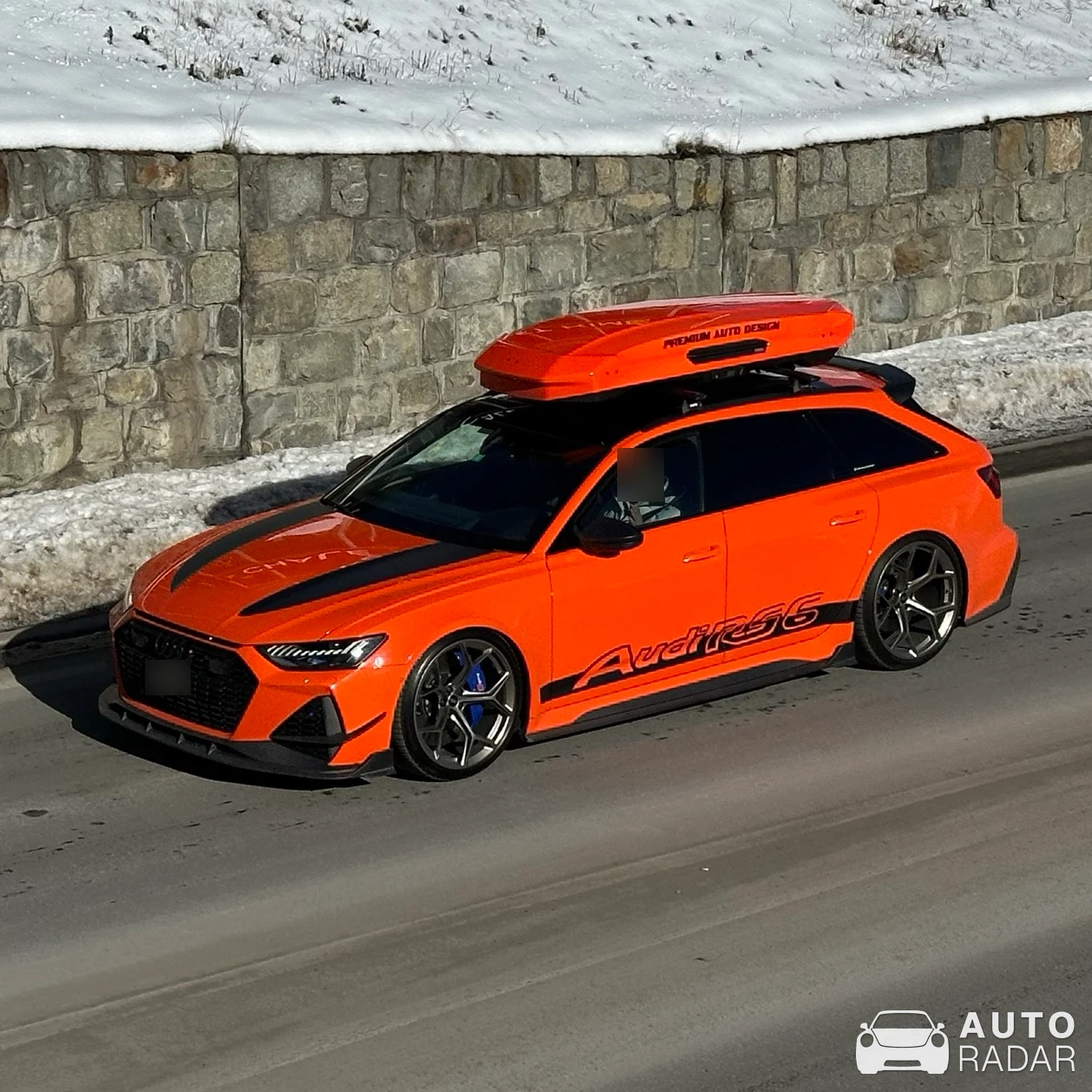 Audi RS6 Avant C8 spotted in Sankt Moritz, Schweiz