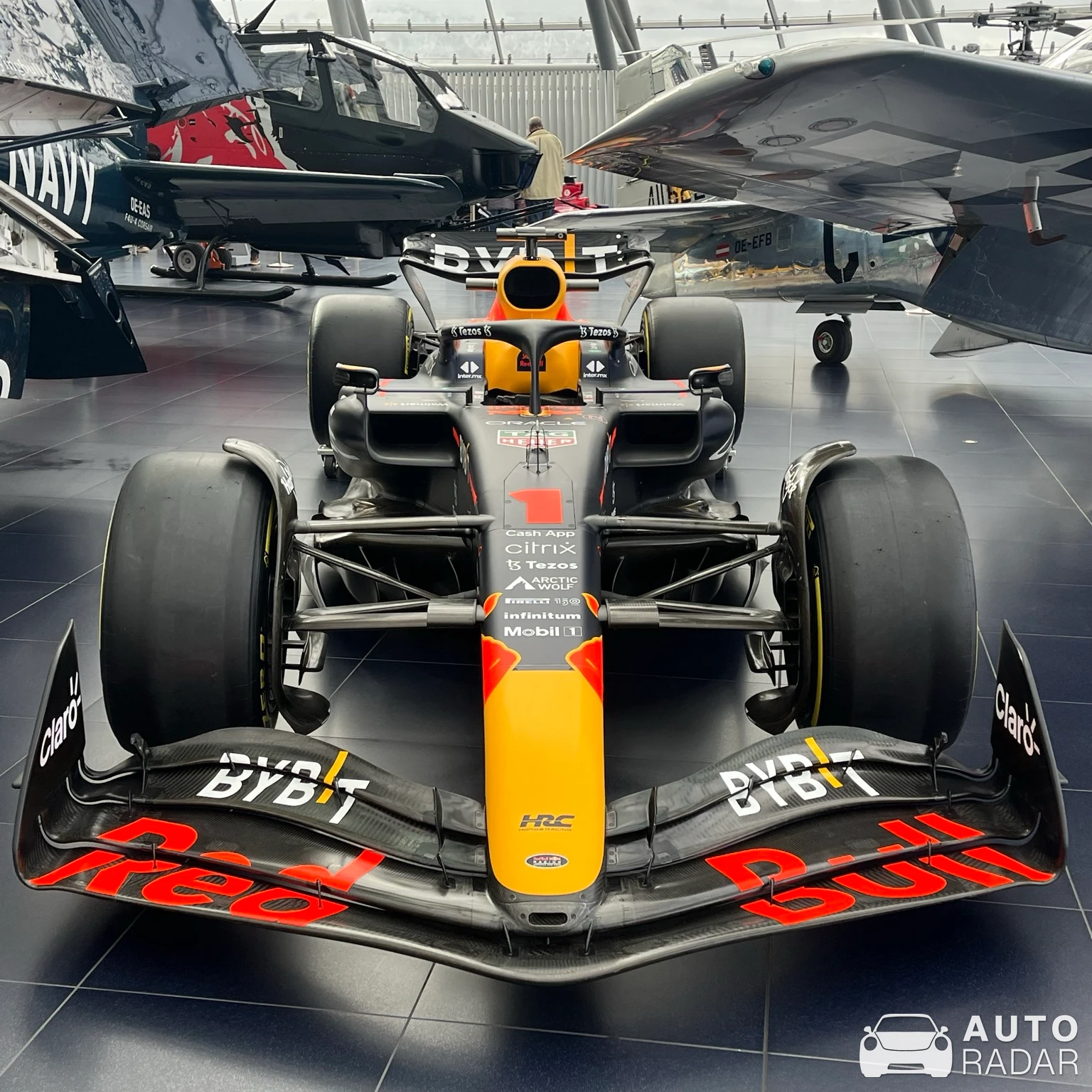 Red Bull Racing RB18 spotted in Salzburg