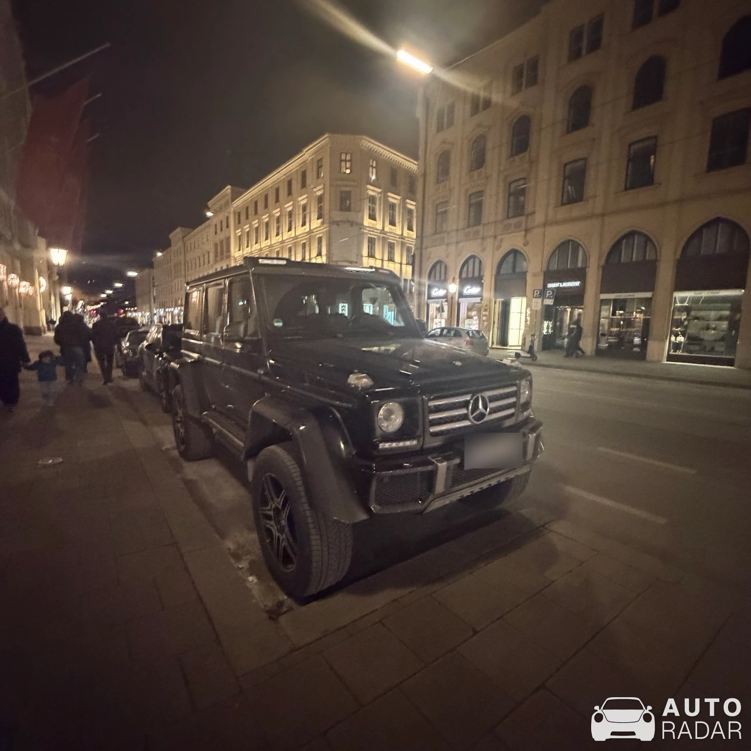 Mercedes-Benz G 500 4X4² spotted in München, Germany