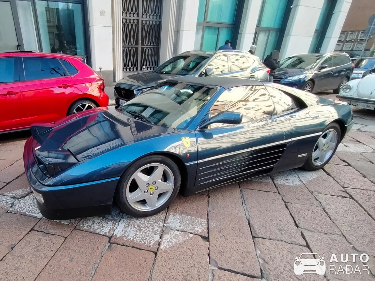 Ferrari 348 TS spotted in Milano, Italy