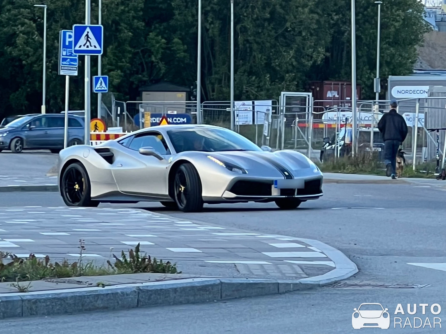 Ferrari 488 GTB spotted in Tallinn, Estonia