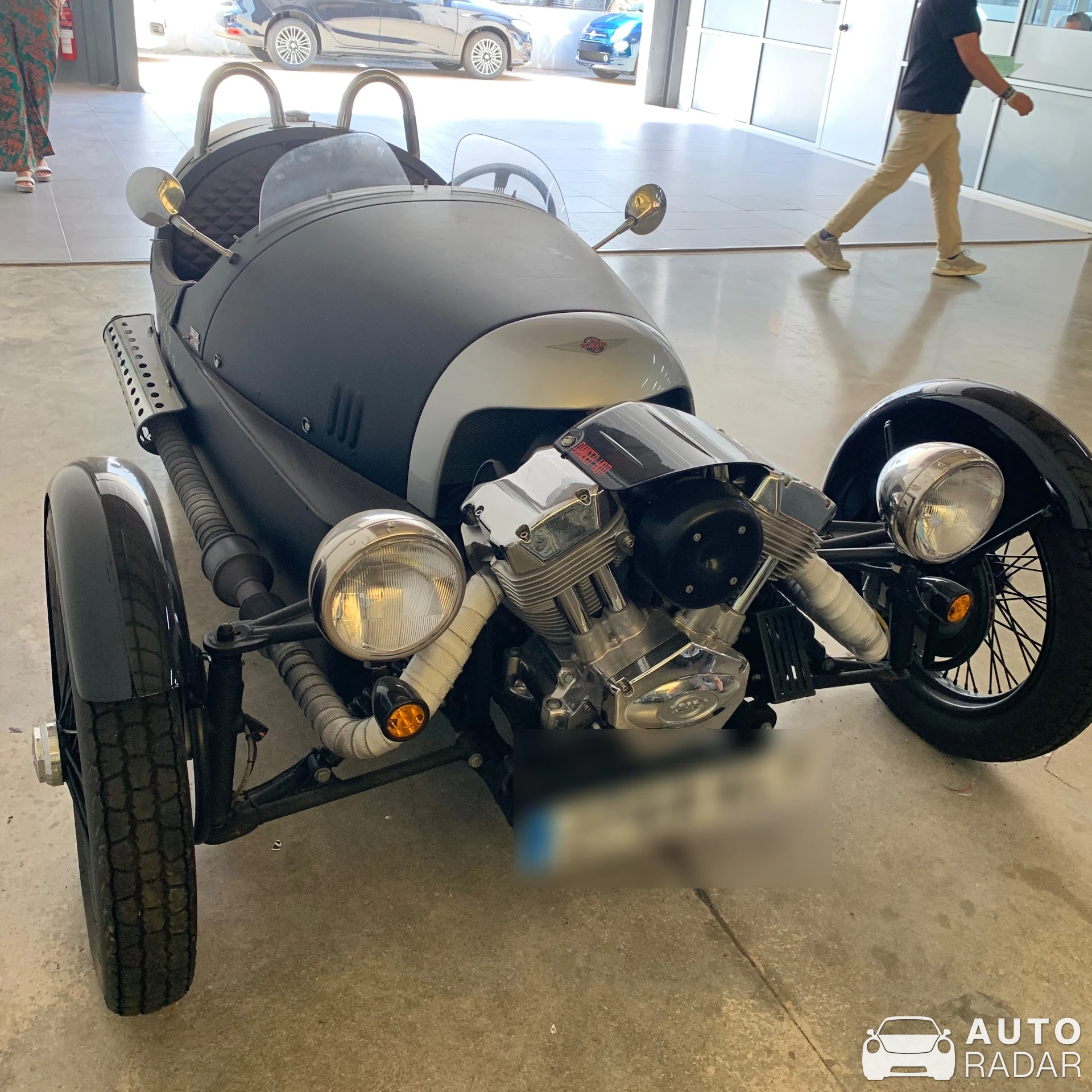 Morgan Threewheeler spotted in Manacor, Spanien