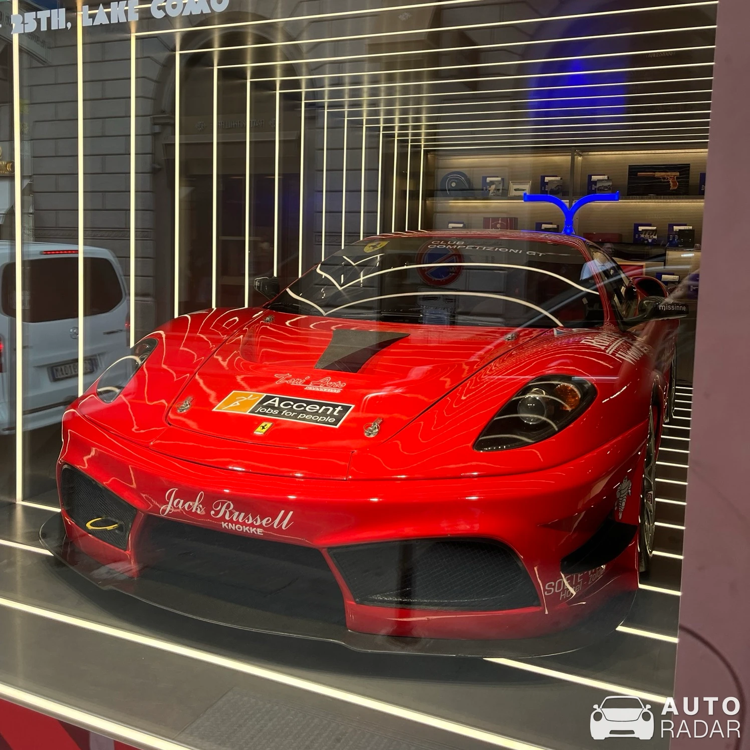 Ferrari F430 GT3 spotted in Milano