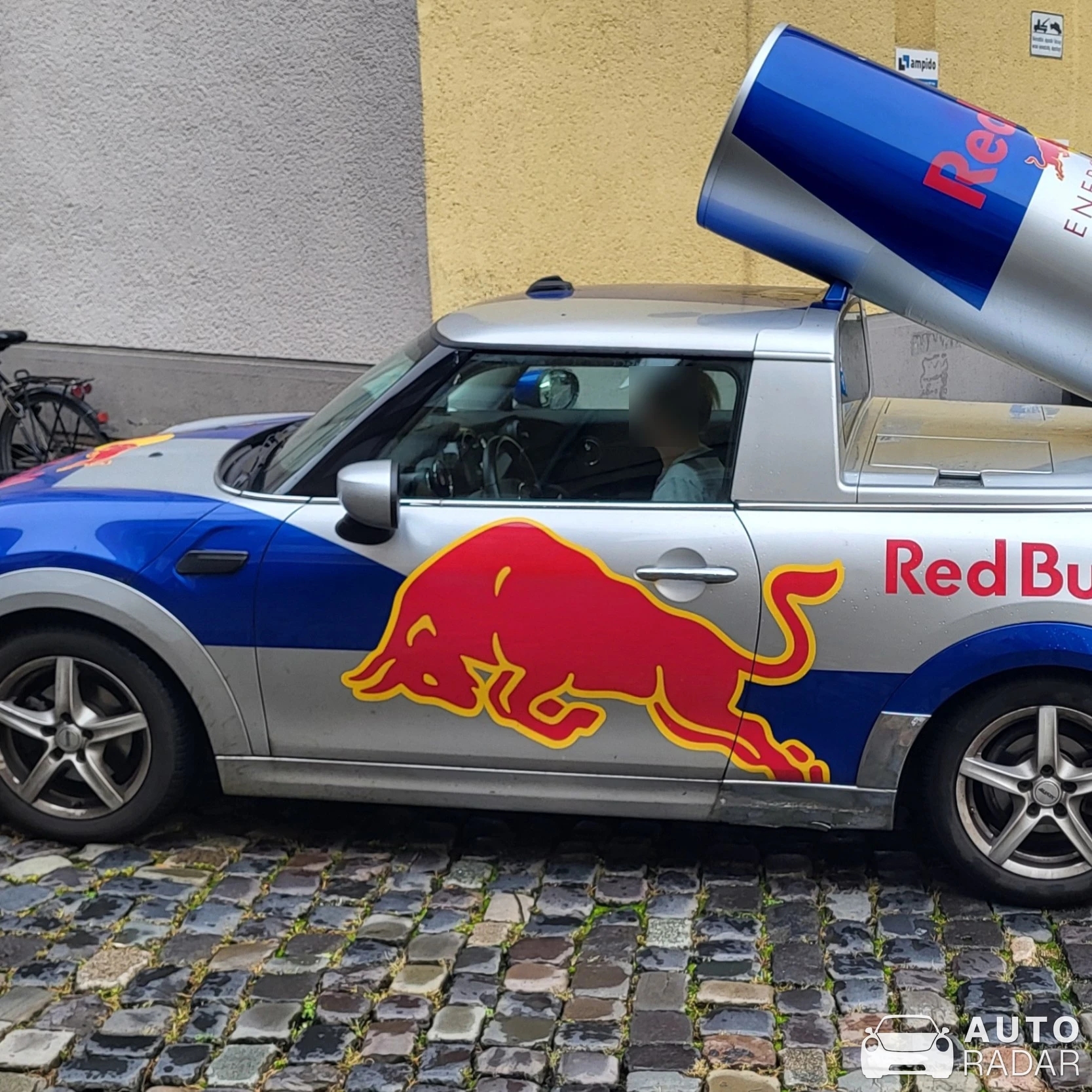Mini Cooper Red Bull spotted in Cologne, Germany