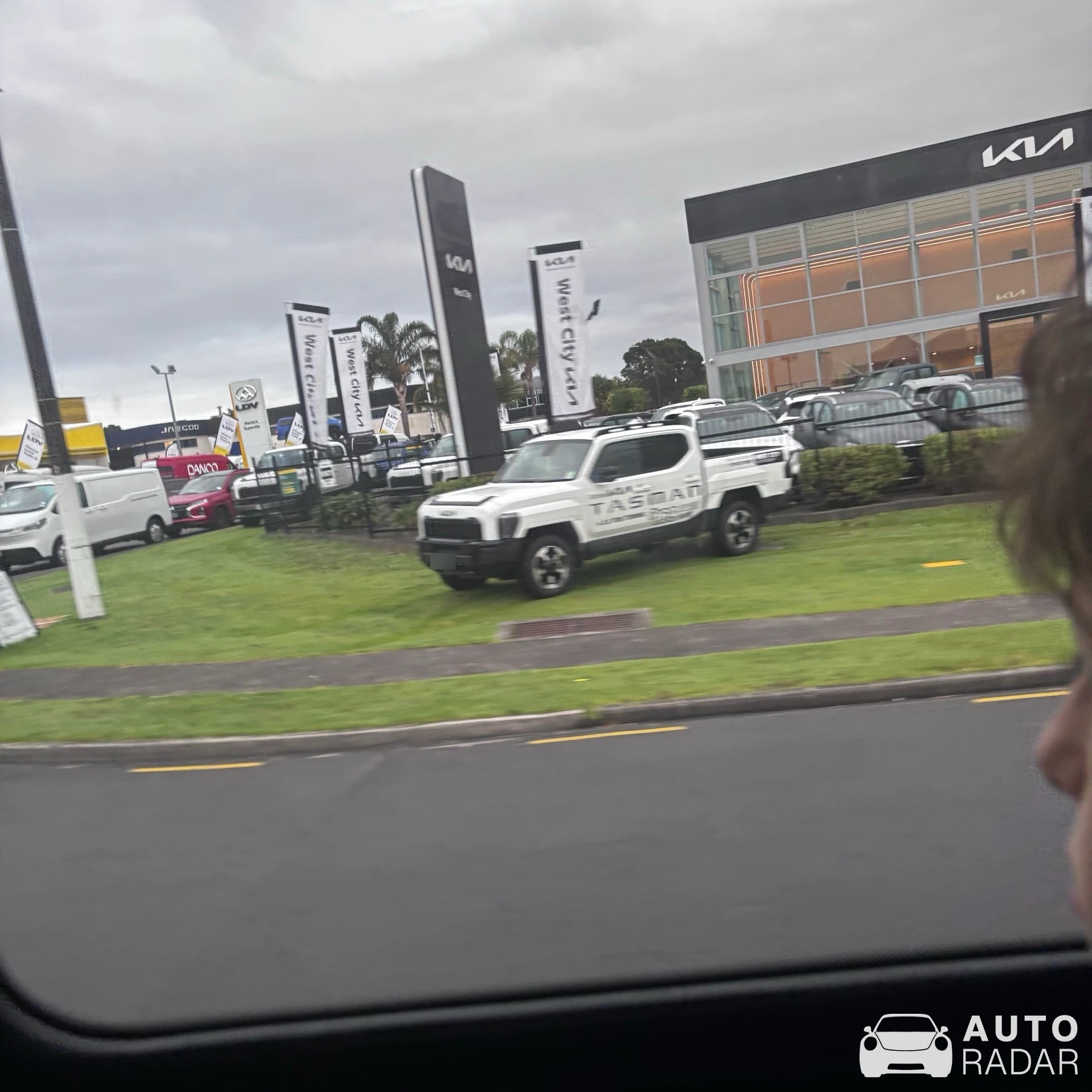 Kia Tasman spotted in Auckland